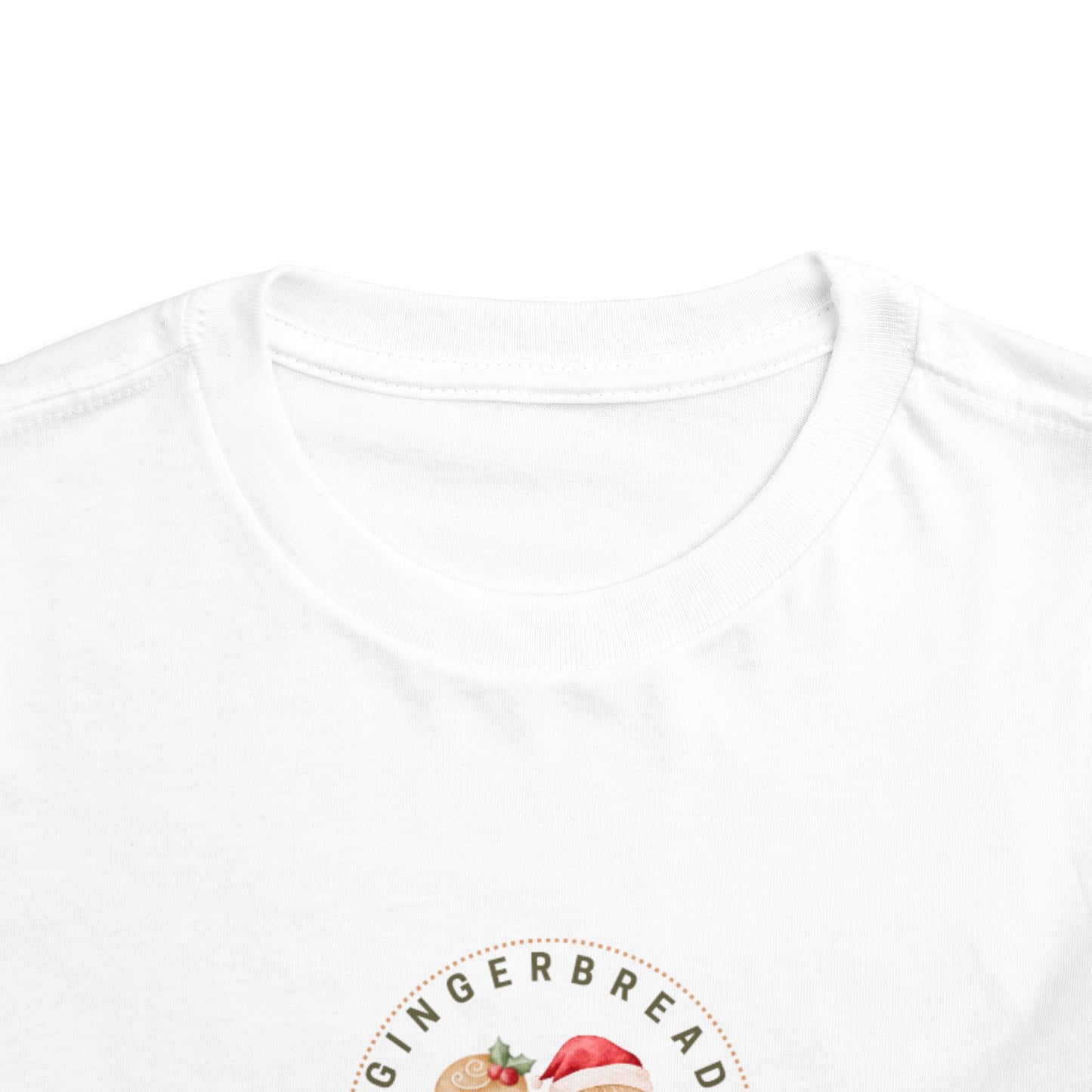 Gingerbread Girl and Boy Twin Toddler Tee (Ages 2 to 5 years old)