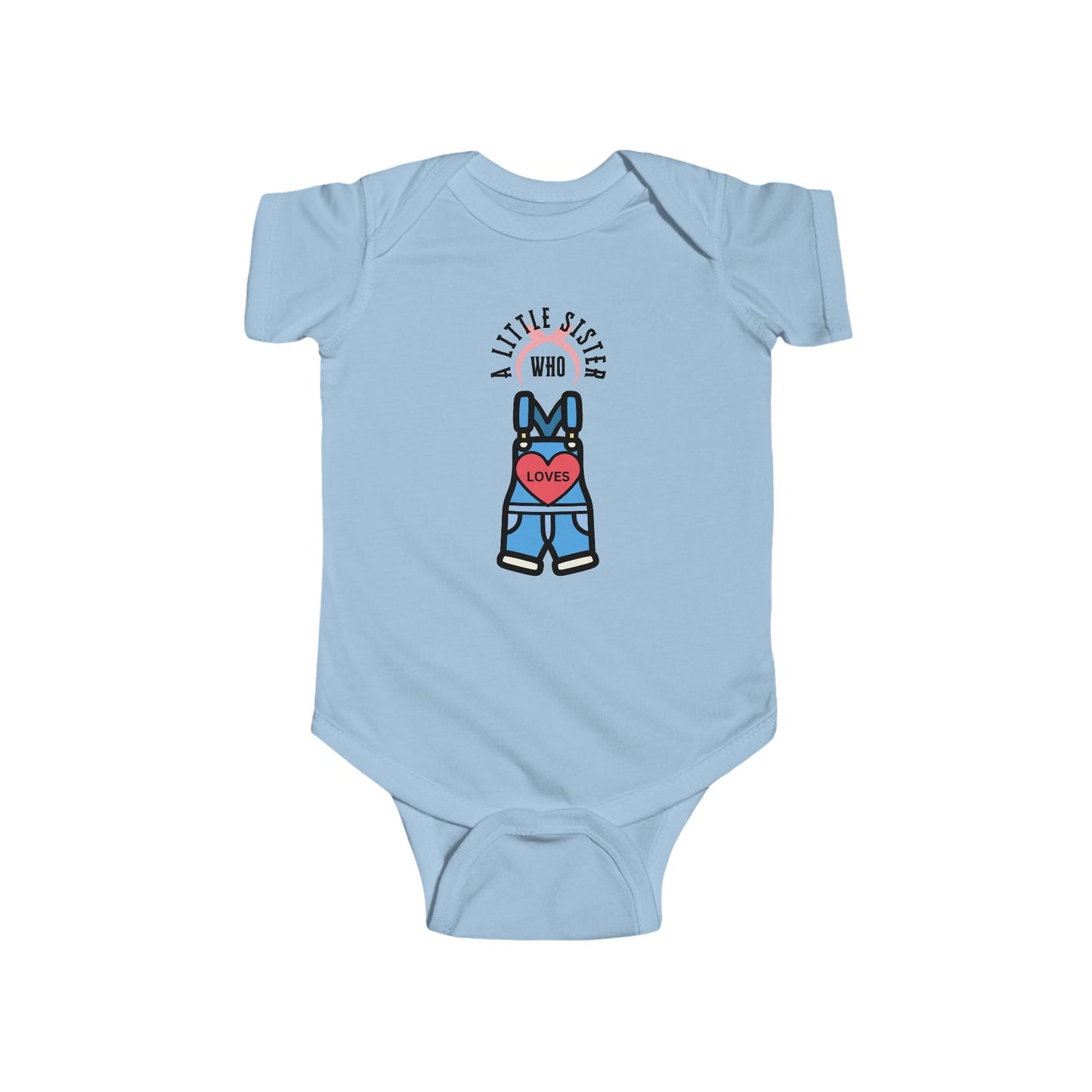 Little Sister Who Loves Ms Rachel- Bodysuit (Ages 0-24 months)