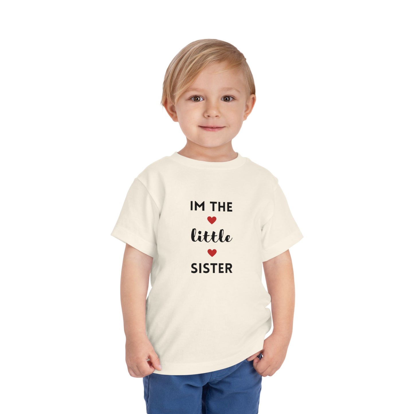 I'm the Little Sister- Sibling T-Shirt for Family Matching