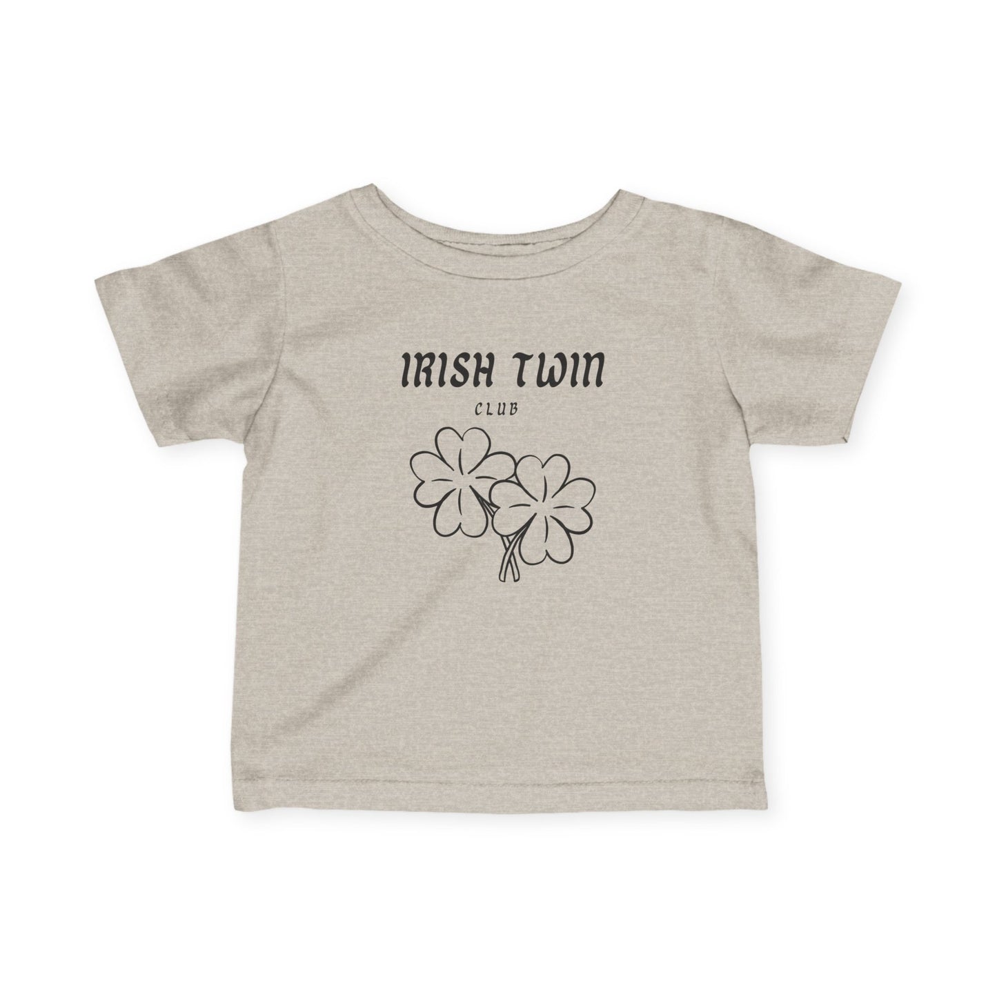 Irish Twin Club- Shamrock Graphic- Toddler Tee
