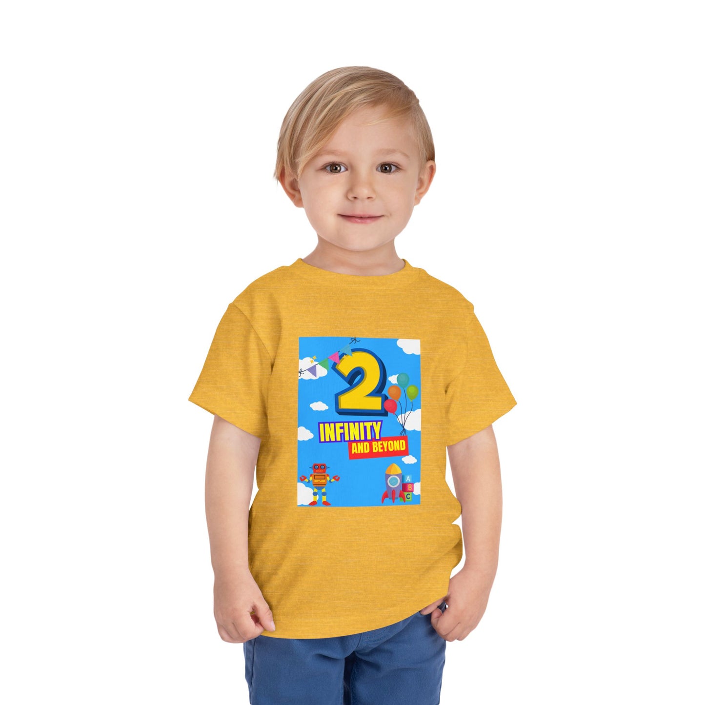 Toddler Second Birthday T-Shirt - 2 Infinity and Beyond