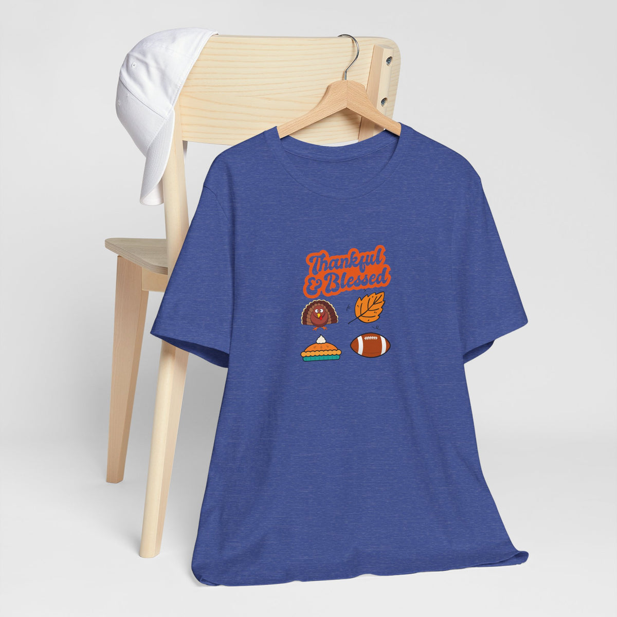 Thankful & Blessed Thanksgiving T-Shirt