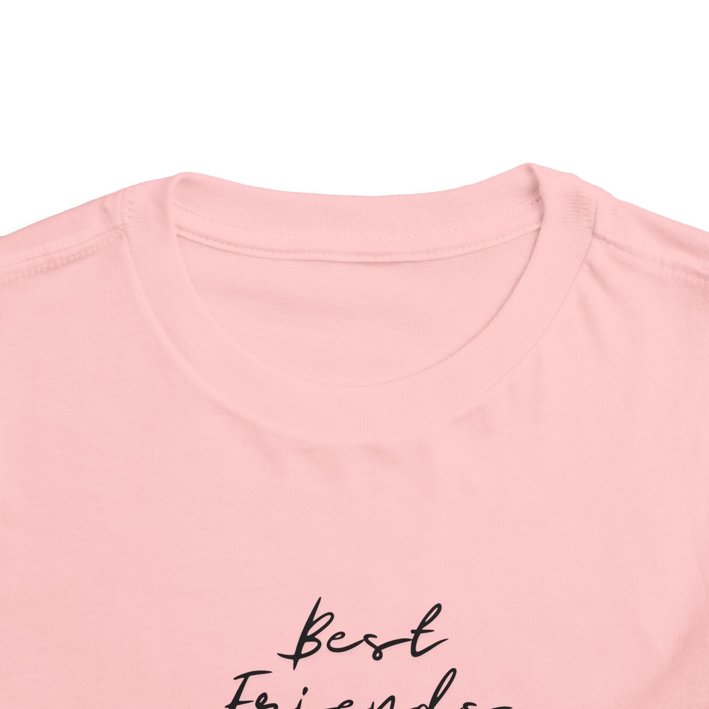 Toddler and Infant Tee — "Best Friends" Bunny Graphic Short Sleeve