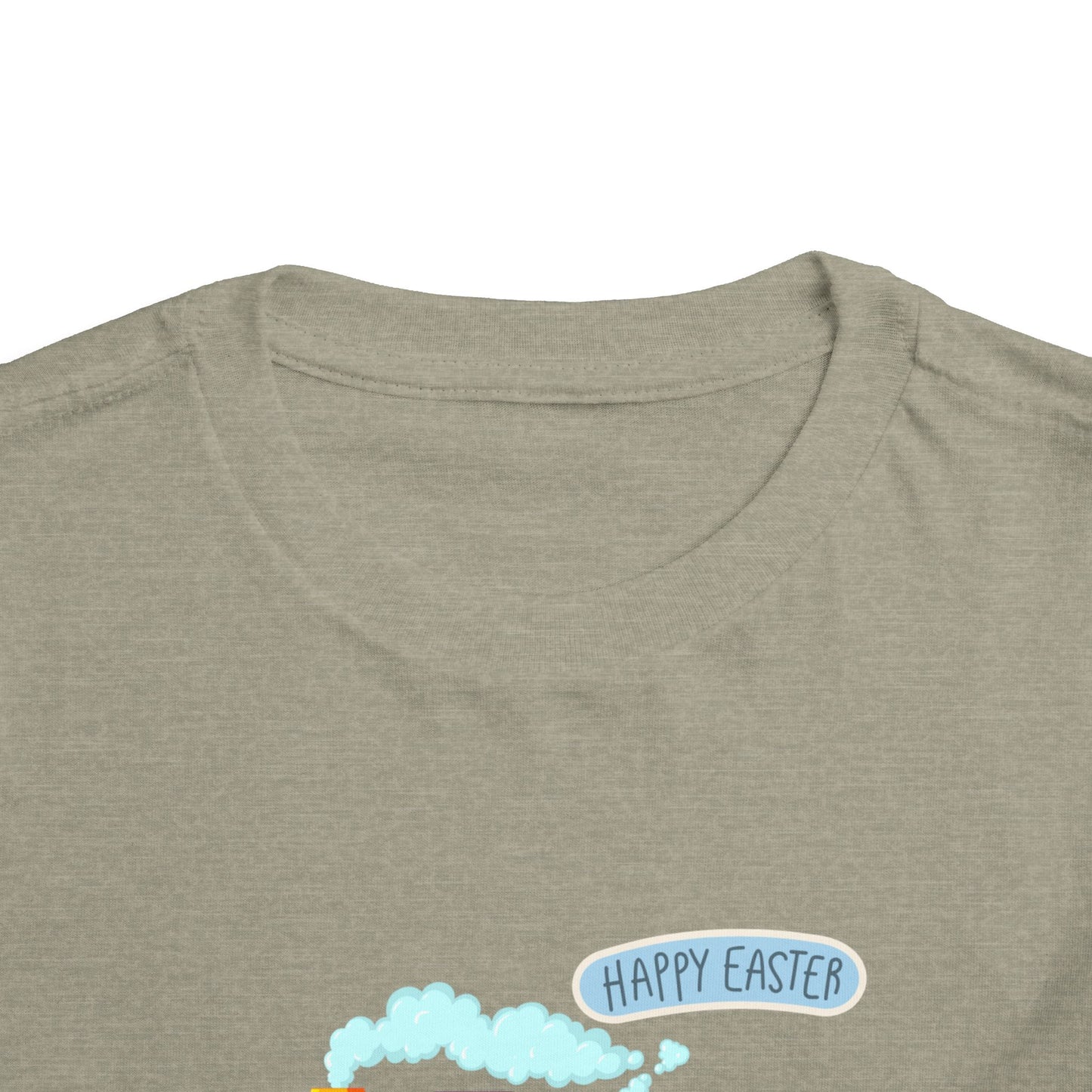 Toddler Easter Tee "Trained to carry lots of eggs" — Cute Train themed boy Shirt