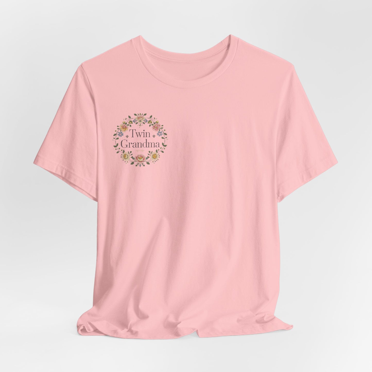 Twin Grandma Floral Tee — Vintage Flower T-Shirt