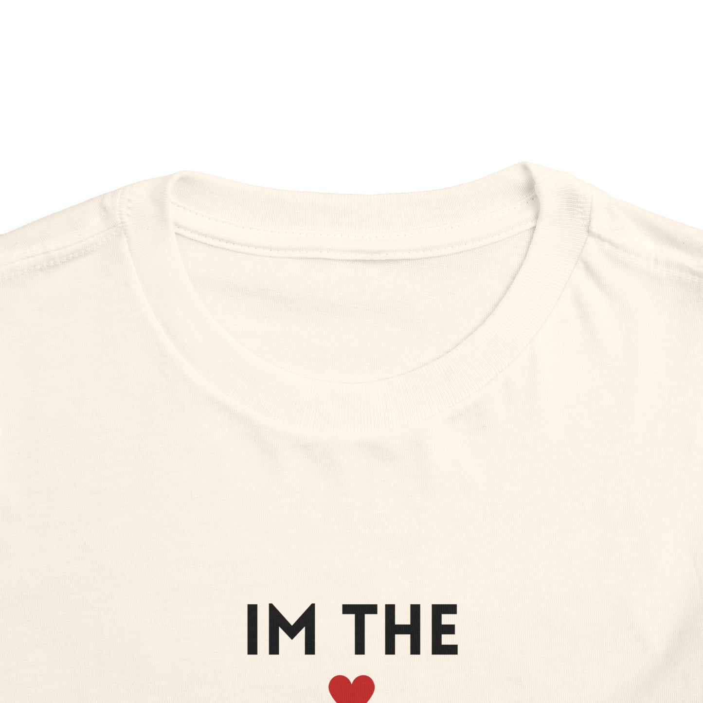 I'm the Little-est Sister- Sibling T-Shirt for Family Matching