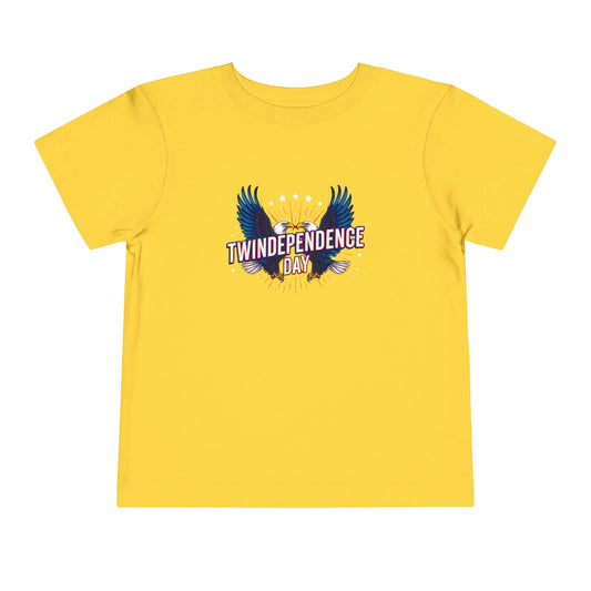 Toddler Tee - "Twindependence Day" Eagle Graphic 4th of July Shirt