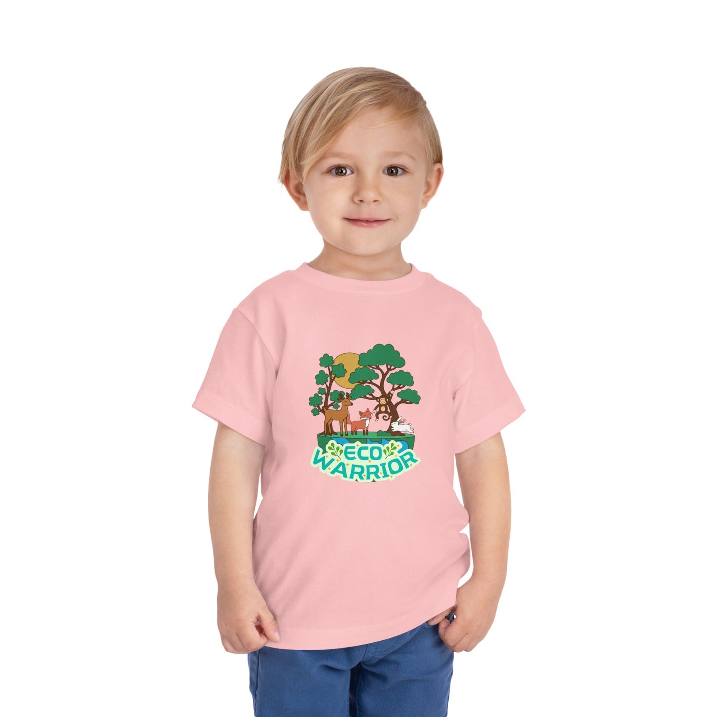 Toddler Tee — Eco Warrior Woodland Wildlife Kids' Shirt