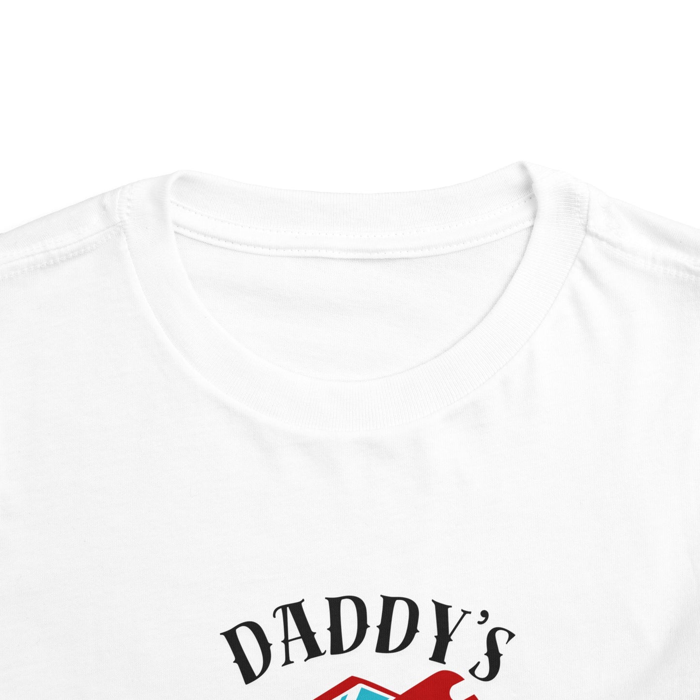 Toddler Tee — "Daddy's Monster Truck" Graphic Shirt