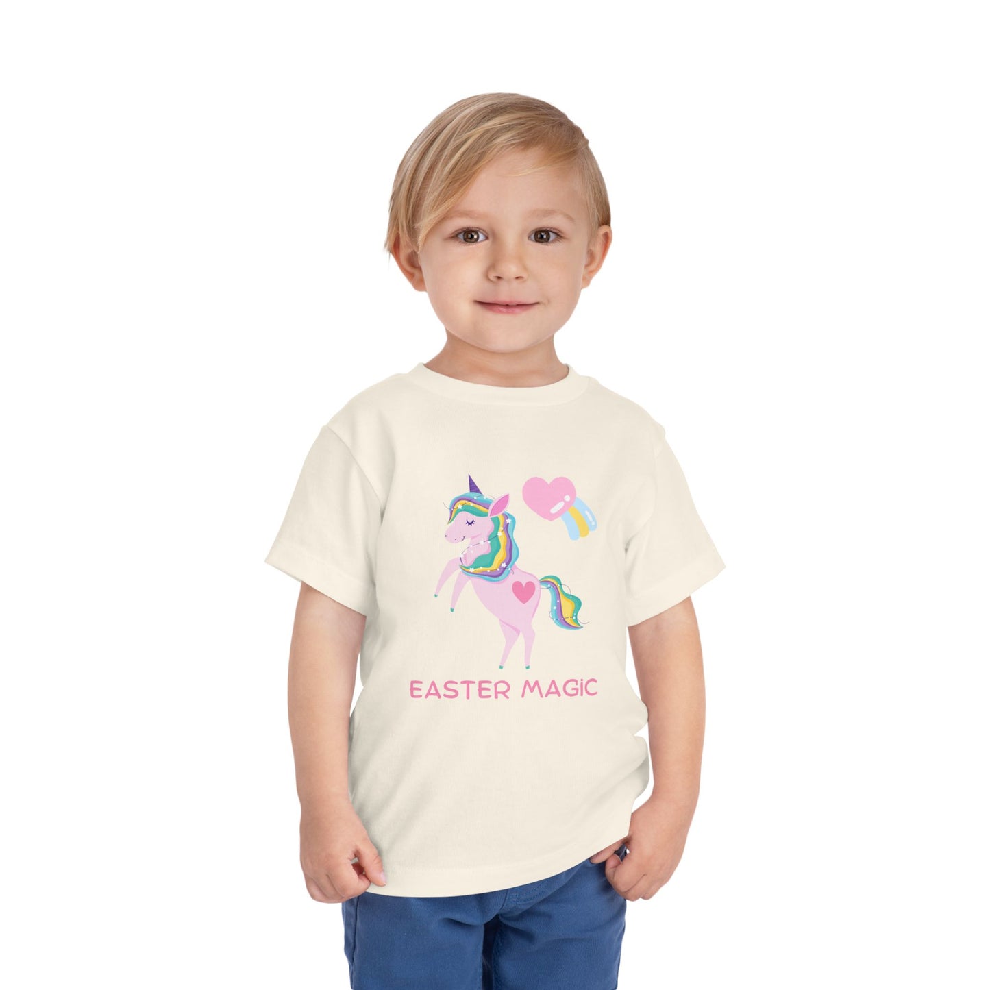 Easter Girl Magic Unicorn Toddler and Infant Tee
