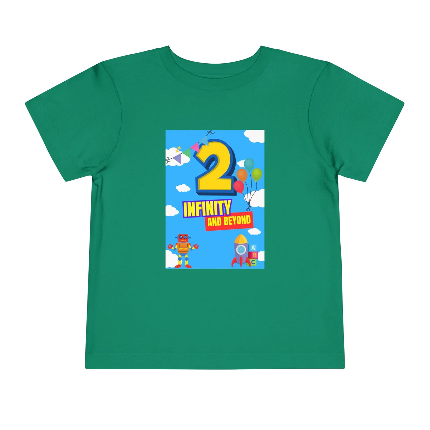 Toddler Second Birthday T-Shirt - 2 Infinity and Beyond