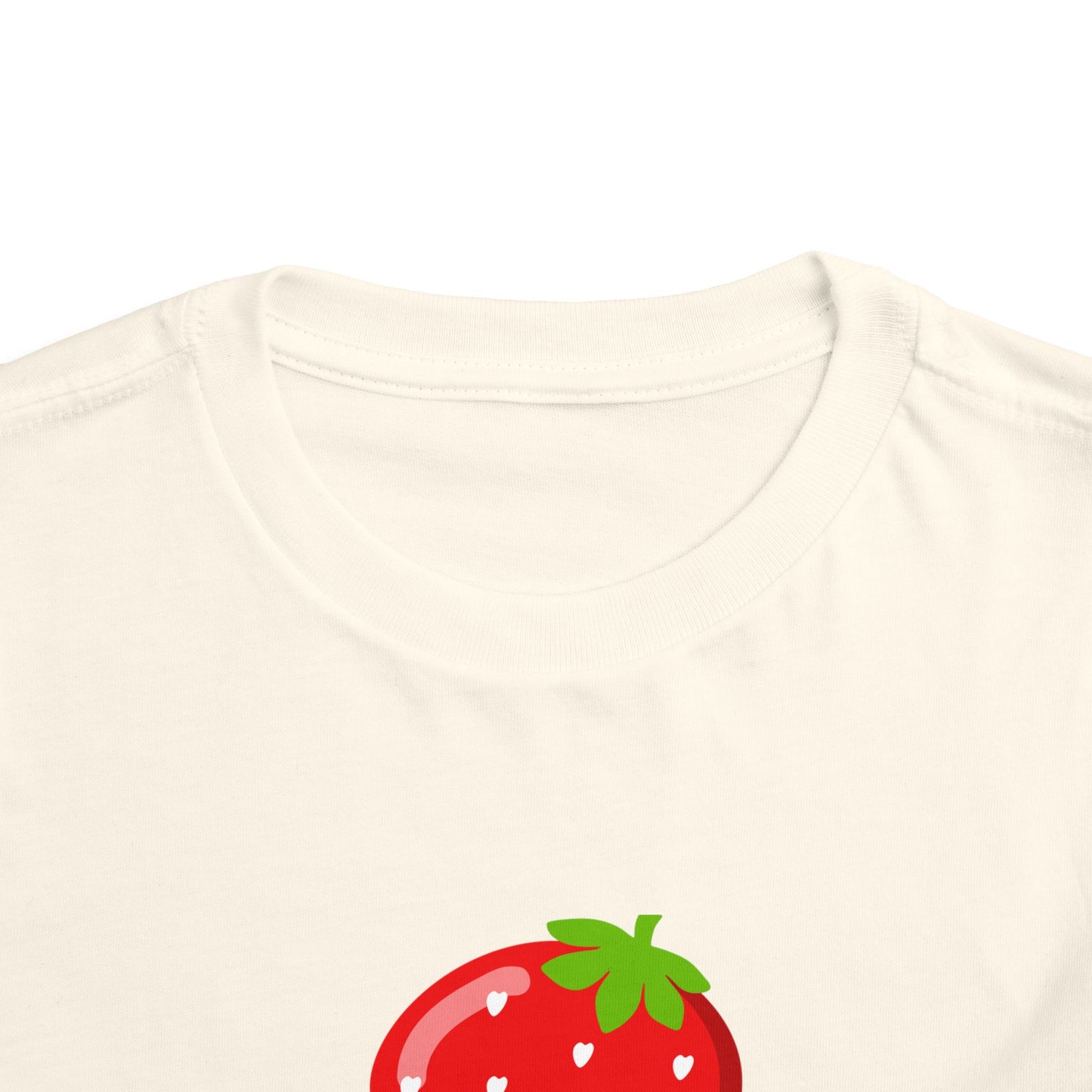2 Cute Strawberry Toddler Tee – 2nd Birthday Shirt