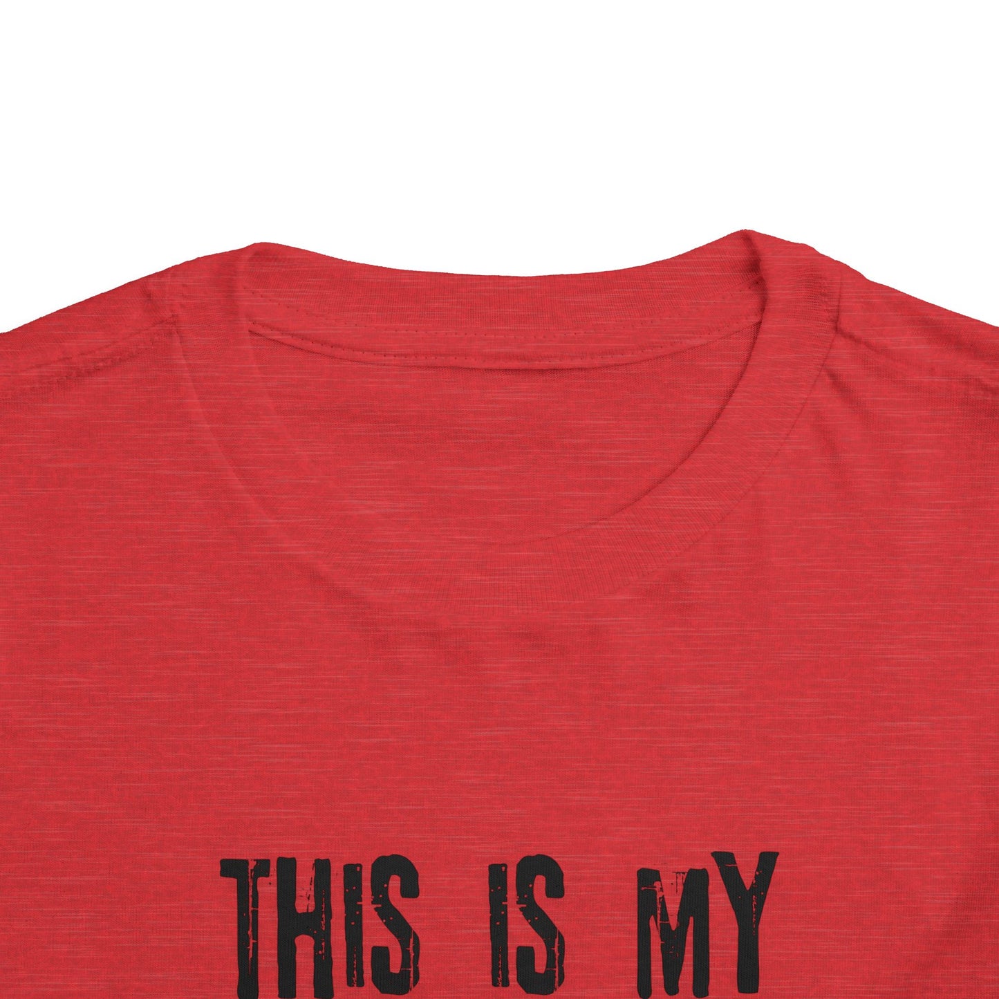 Toddler Tee - "This Is My Messy Shirt" Funny Kids Graphic T-Shirt