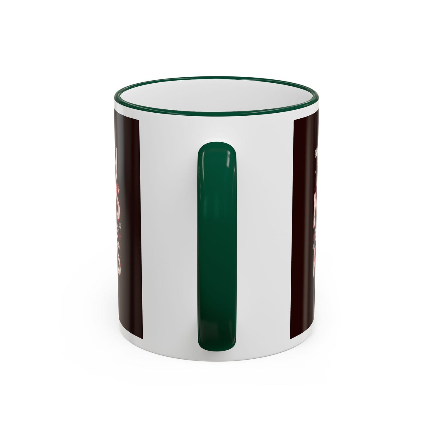 Twin Moms Break the Rules-  Accent Rim & Handle Mug