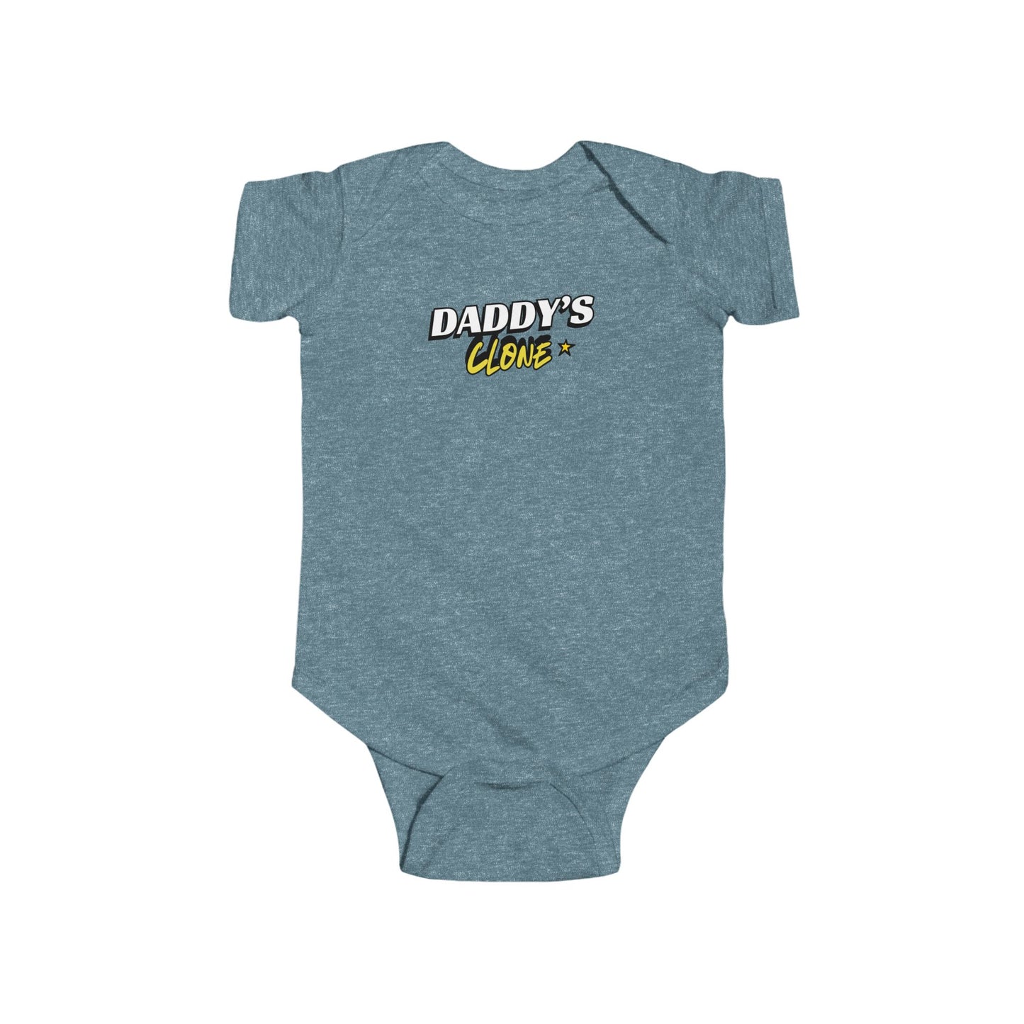 "Daddy's Clone"- Newborn to 2 years old Bodysuit - Cute Baby Gift for New Parents