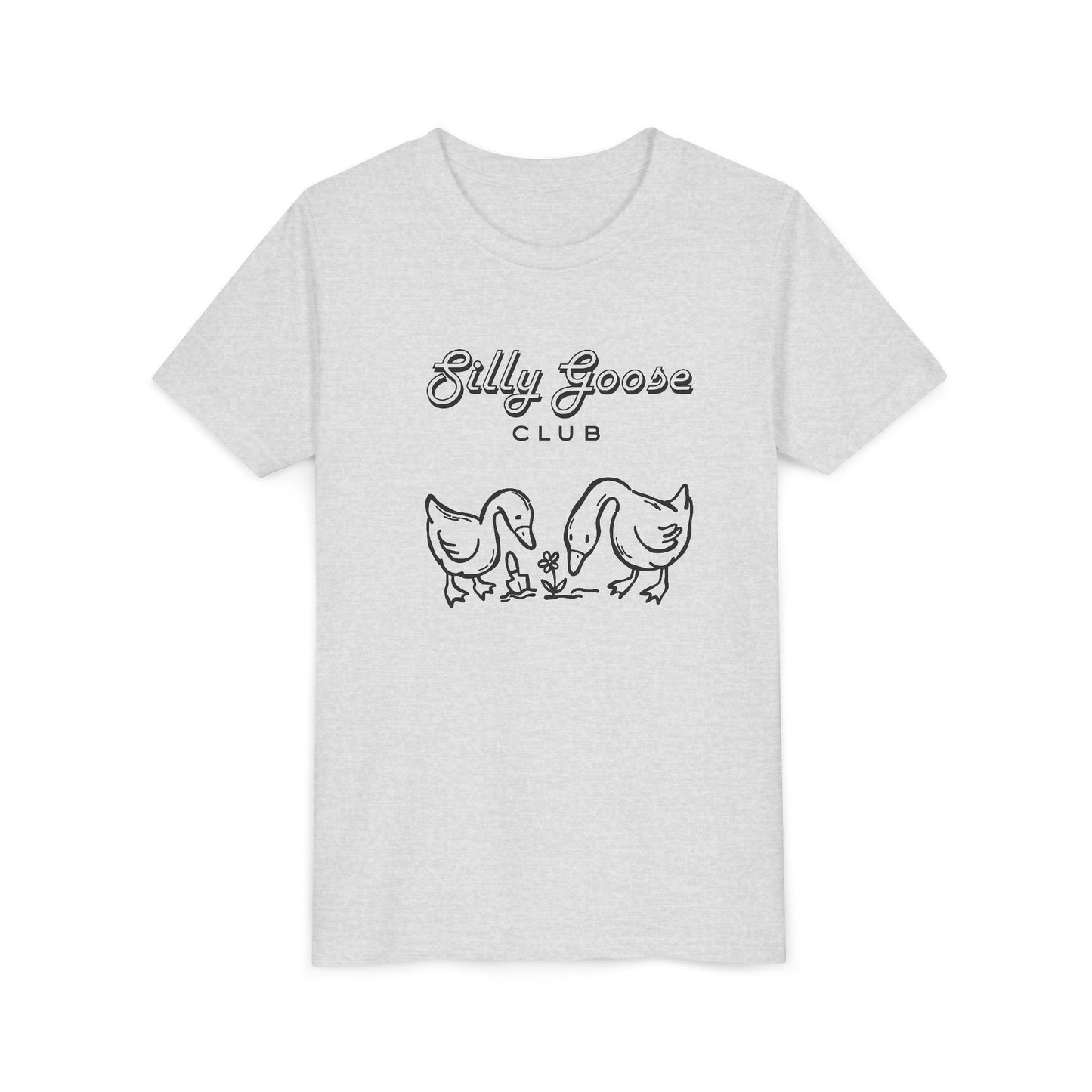 Silly Goose Club Youth Tee — Cute Kids Graphic T-Shirt