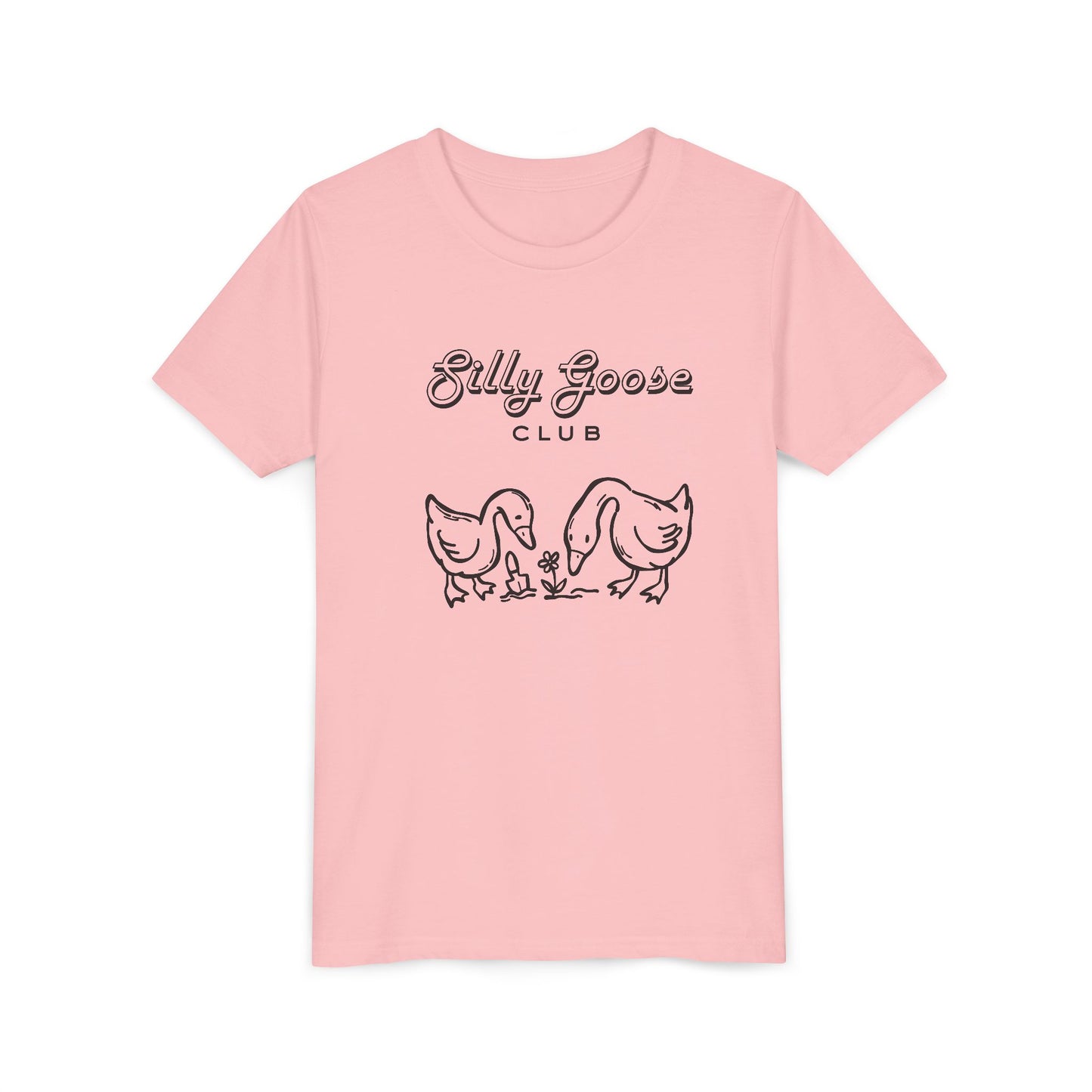 Silly Goose Club Youth Tee — Cute Kids Graphic T-Shirt