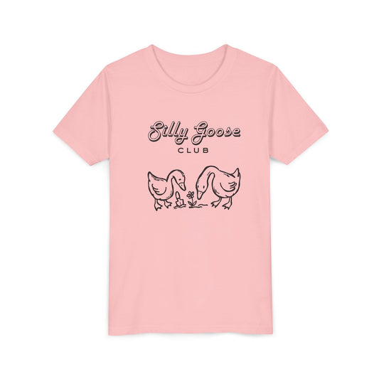 Silly Goose Club Youth Tee — Cute Kids Graphic T-Shirt