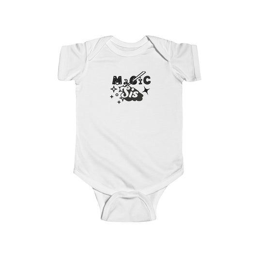 Magic Sis Infant Bodysuit — Cute Sibling Announcement Baby Onesie
