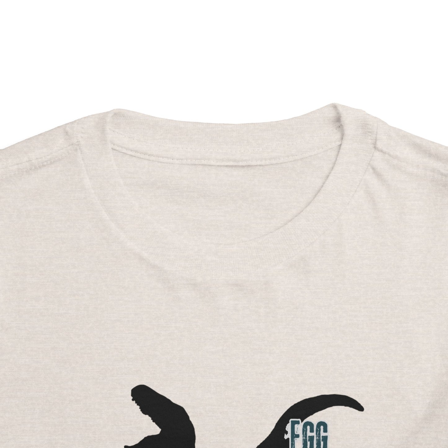kids 2-5 years Tee — "Egg Hunter" Dinosaur Easter Shirt