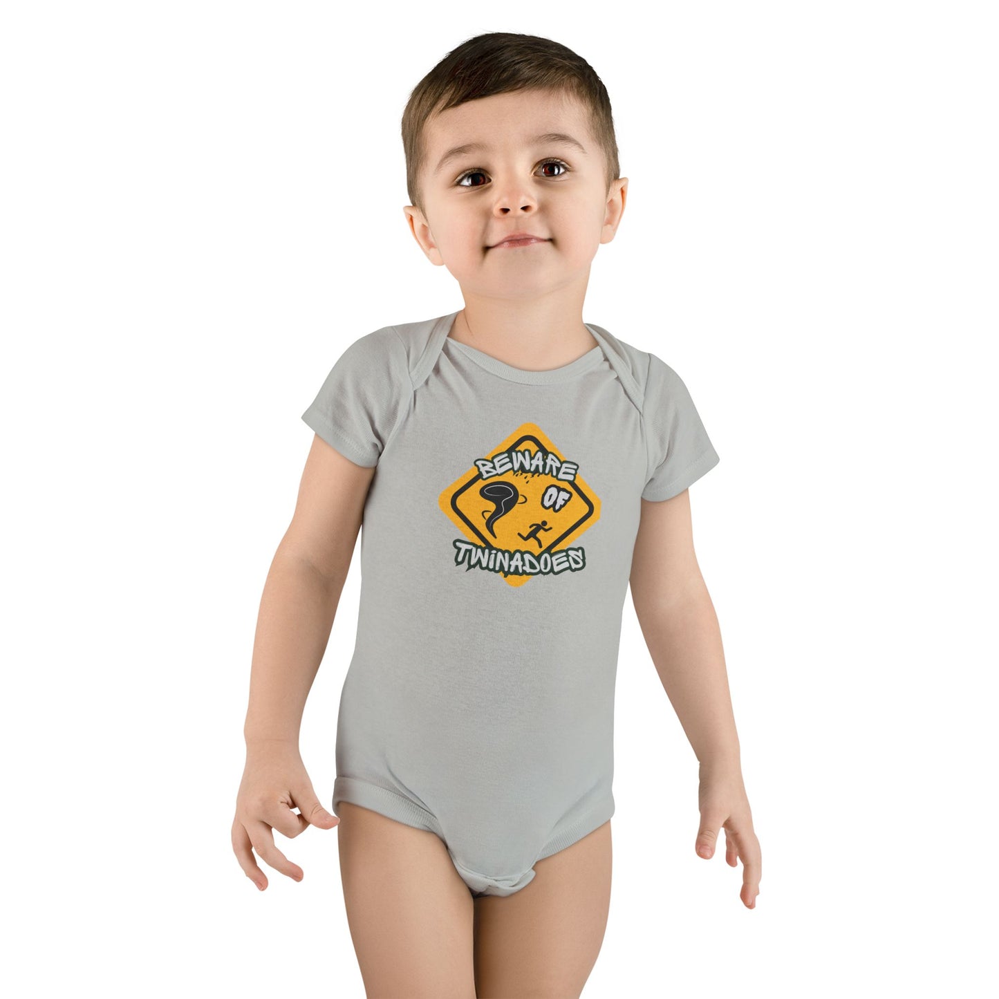 Onesie - "Beware of Twinadoes" Cute Baby Onesie | Twin Baby Gift