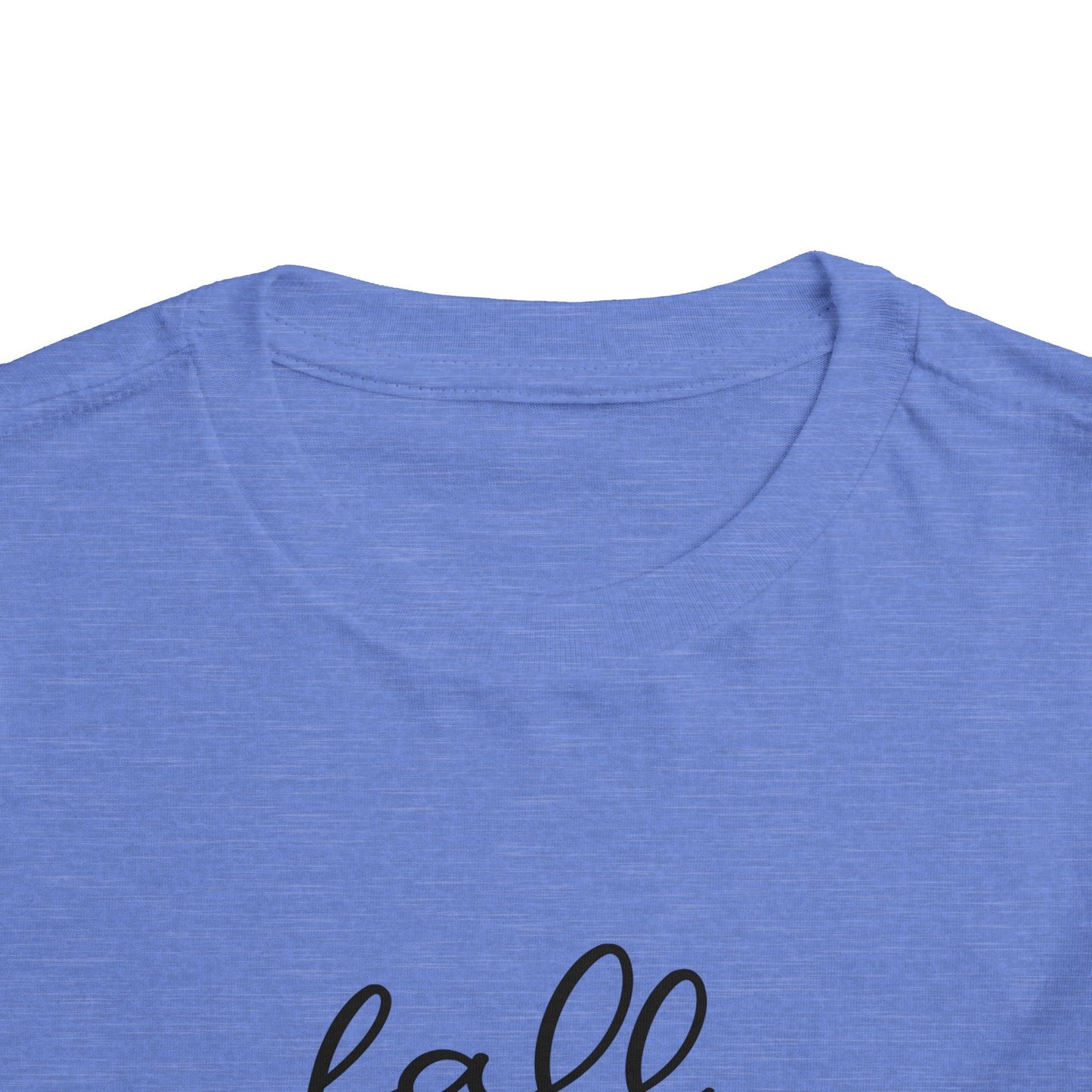 Toddler Tee – "Fall Vibes" Pumpkin & Leaf Autumn Graphic