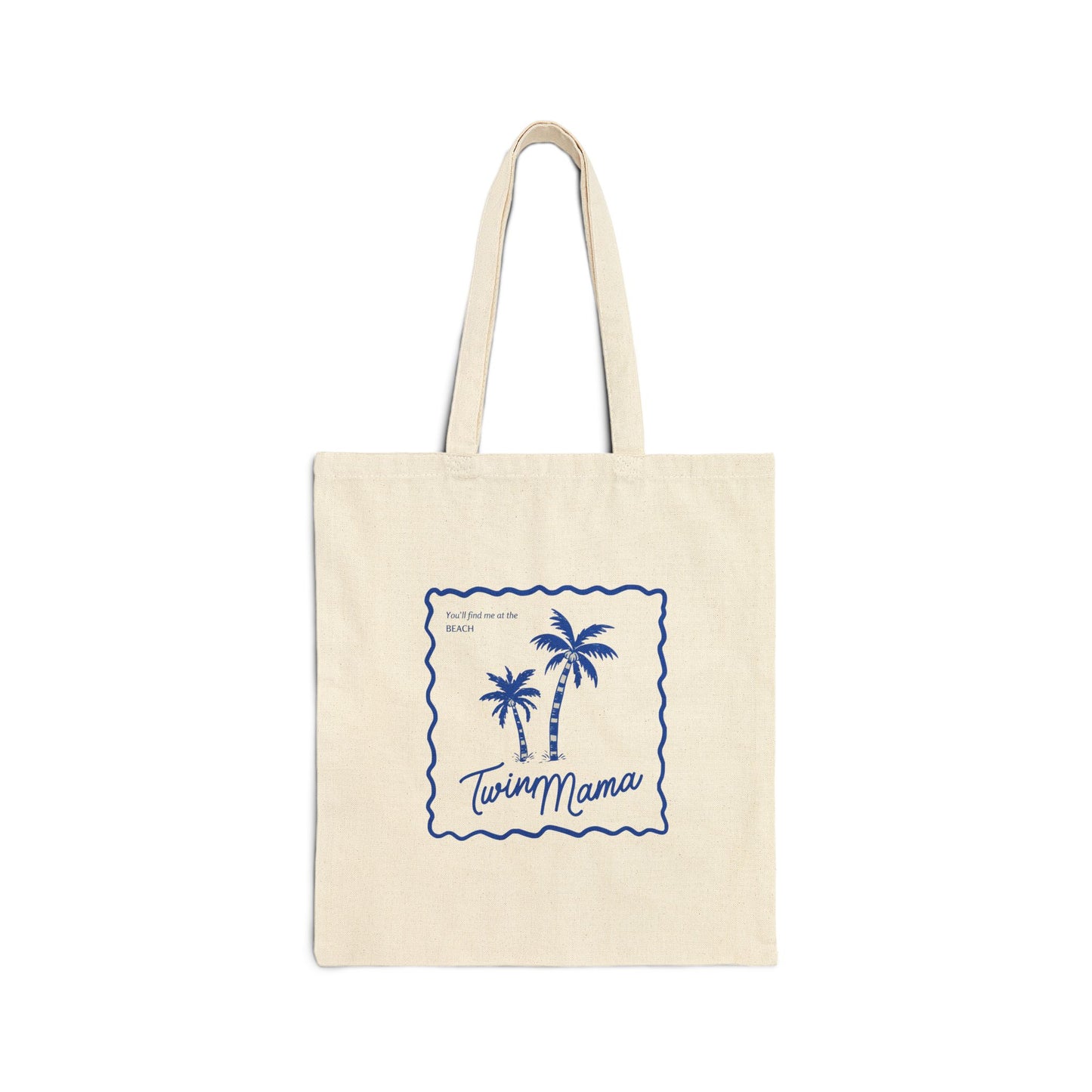 Twin Mama- Tote Bag — Palm Beach Canvas Tote | Beachy Motherhood Gift