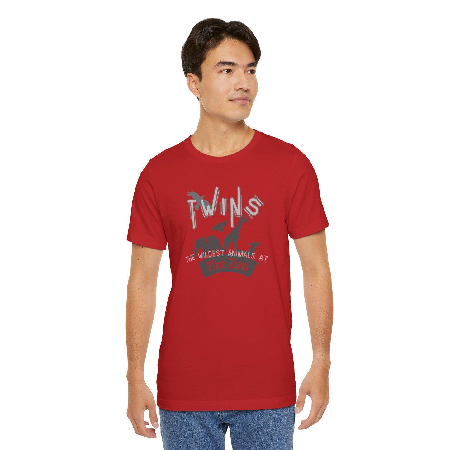 Twins Zoo T-Shirt — 'The Wildest Animals at the Zoo' Graphic Tee