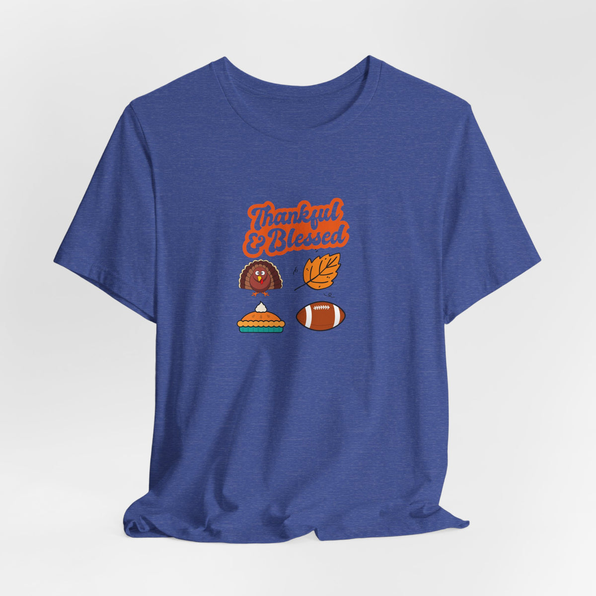 Thankful & Blessed Thanksgiving T-Shirt