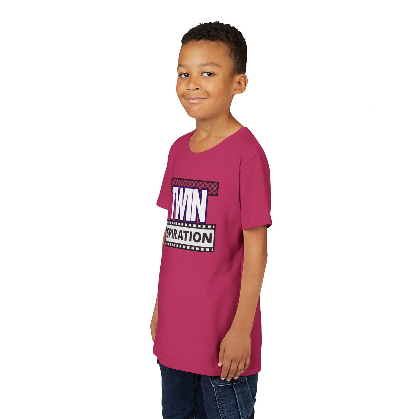 Teenage Twins T-Shirt — "TWINspiration" Graphic Tee for Twin Kids, Motivational Sibling Shirt