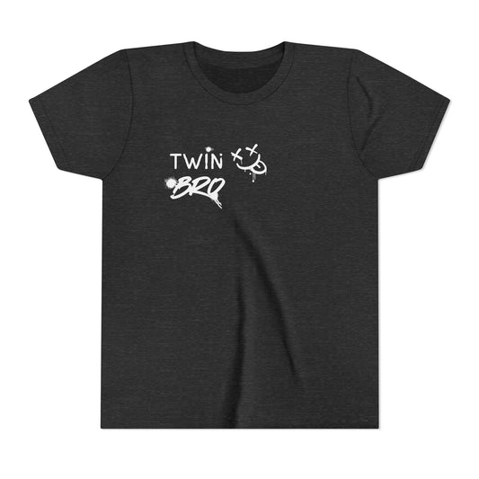 Twin Bro- Graffiti Punk Rock Skater Style Teen Kids T-Shirt