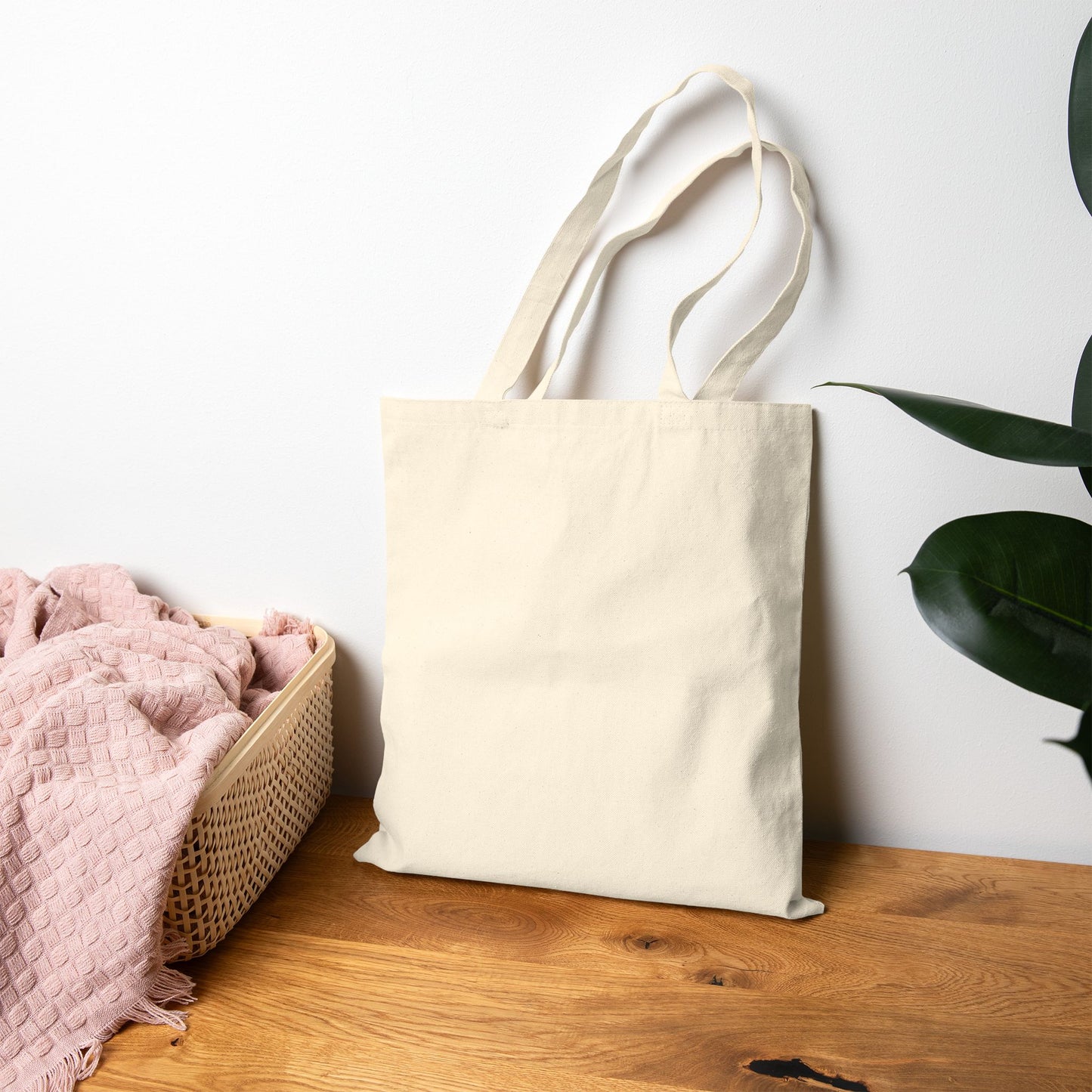 Grammy-Positive Vibes Only – Vintage Sunset Wave Canvas Shopper