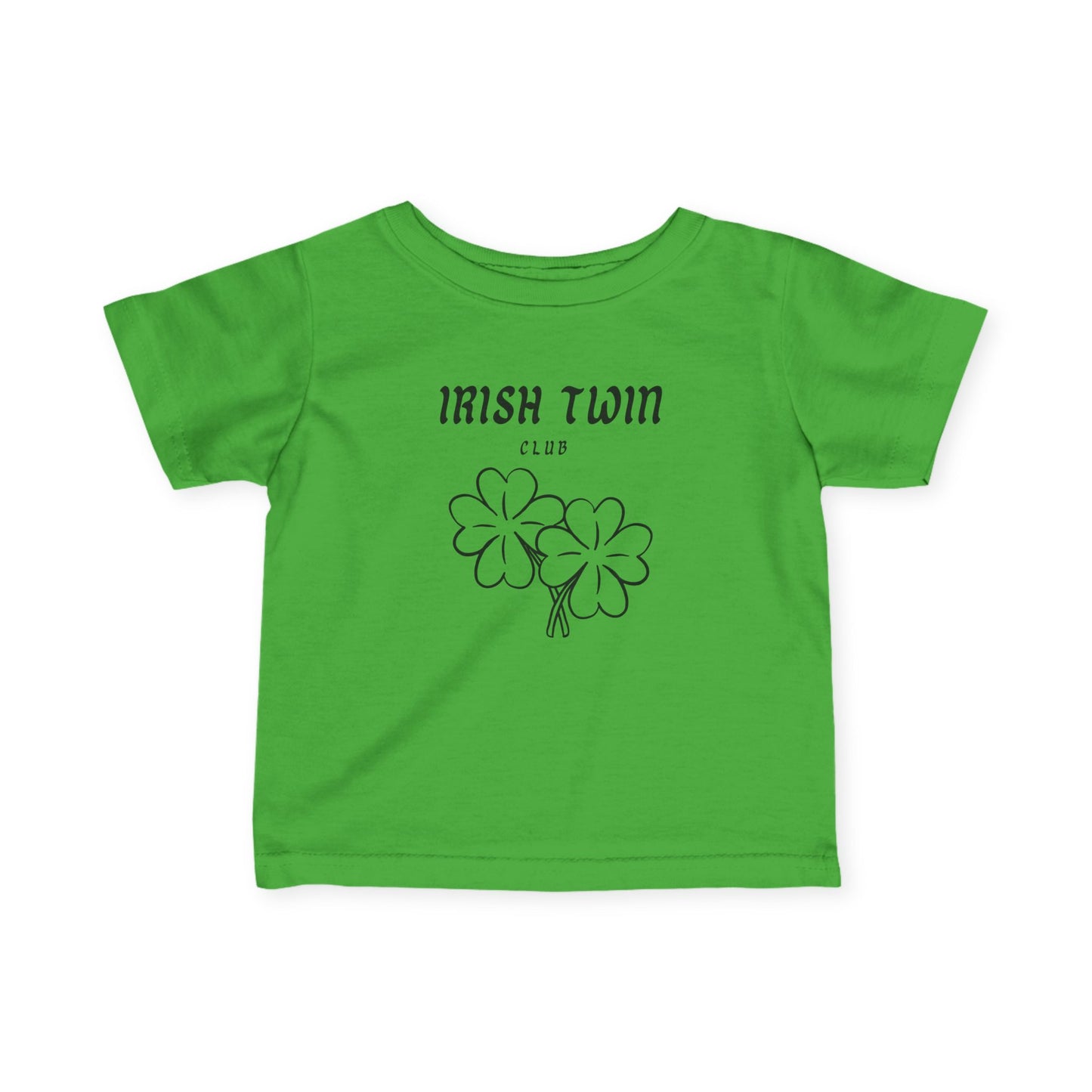 Irish Twin Club- Shamrock Graphic- Toddler Tee
