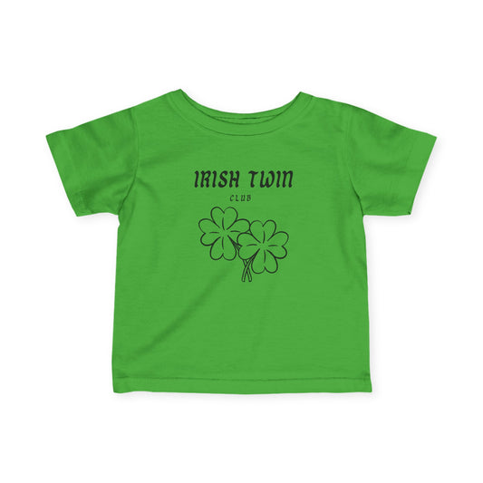 Irish Twin Club- Shamrock Graphic- Toddler Tee