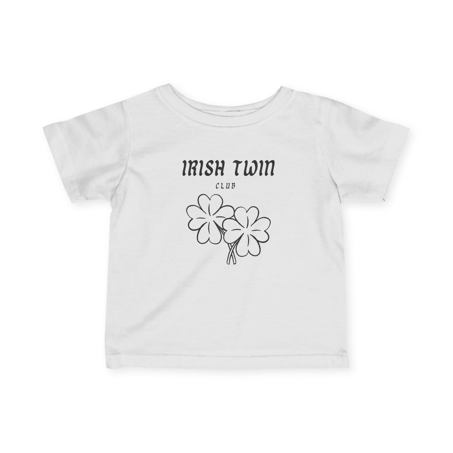 Irish Twin Club- Shamrock Graphic- Toddler Tee
