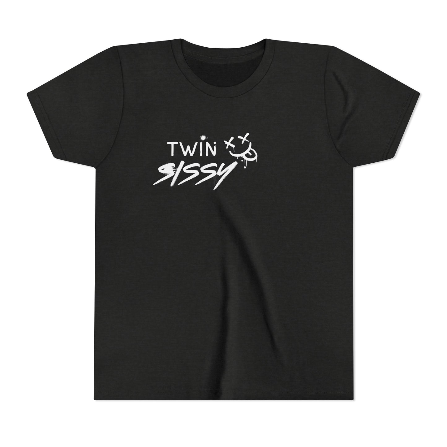 Twin Sissy- Punk Rock Skater Graffiti Teen Kids T-Shirt