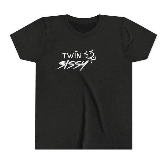 Twin Sissy- Punk Rock Skater Graffiti Teen Kids T-Shirt