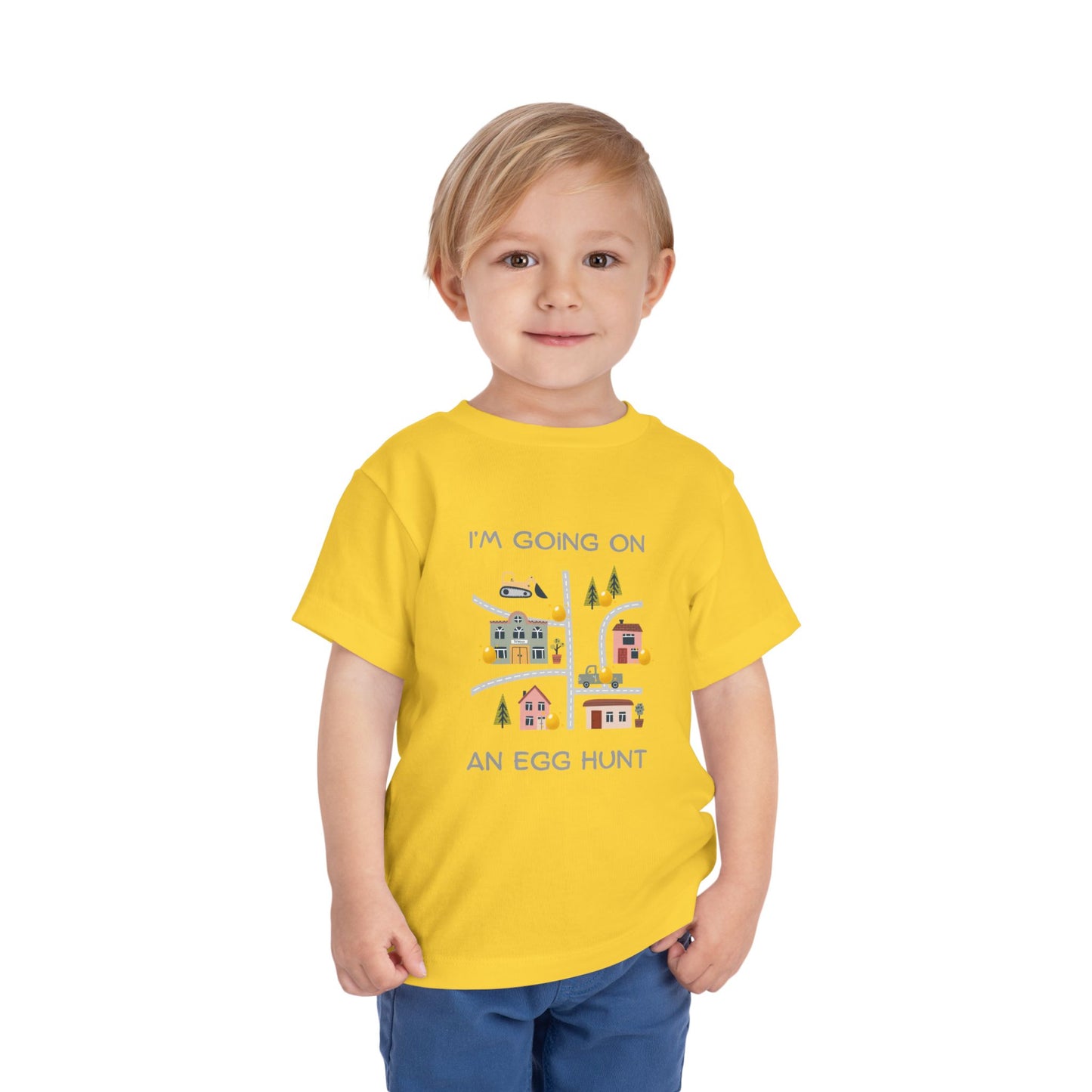 Toddler Tee — "I'm Going On An Egg Hunt" Easter Shirt