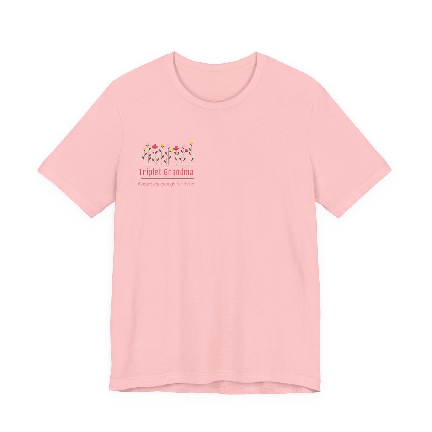 Triplet Grandma- Floral T-Shirt