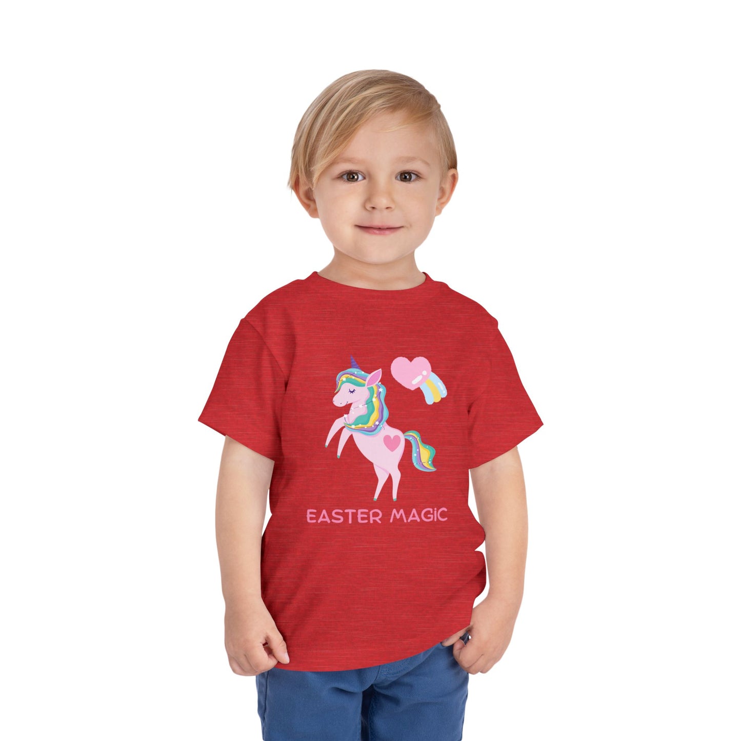 Easter Girl Magic Unicorn Toddler and Infant Tee