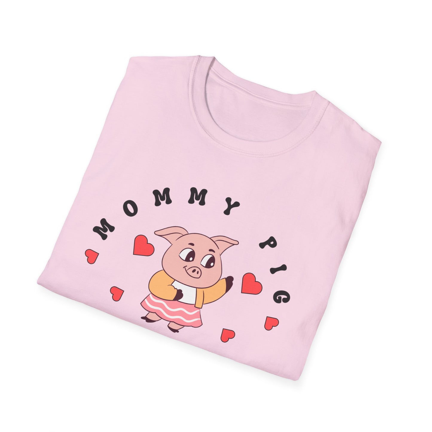 Family Matching- Three Little Pigs- Mommy Pig T-Shirt - for Moms Sizes XS-4XL