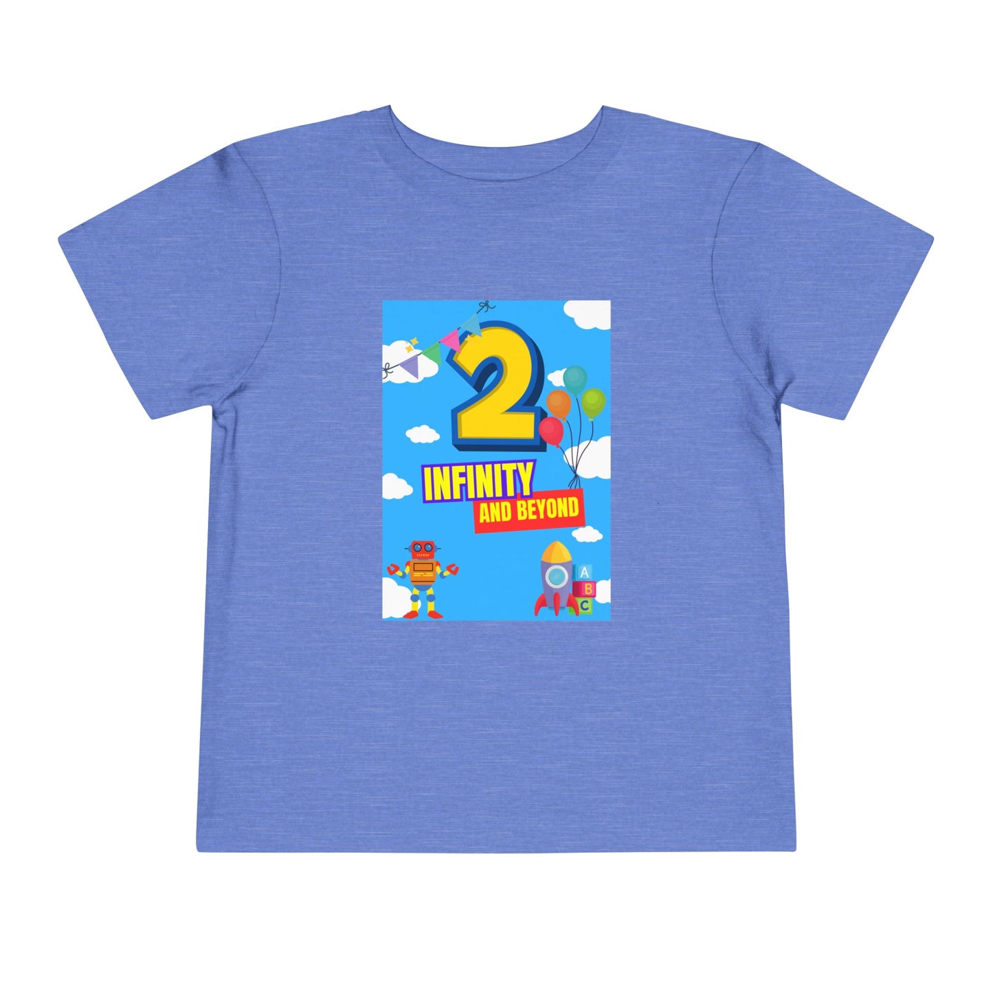 Toddler Second Birthday T-Shirt - 2 Infinity and Beyond