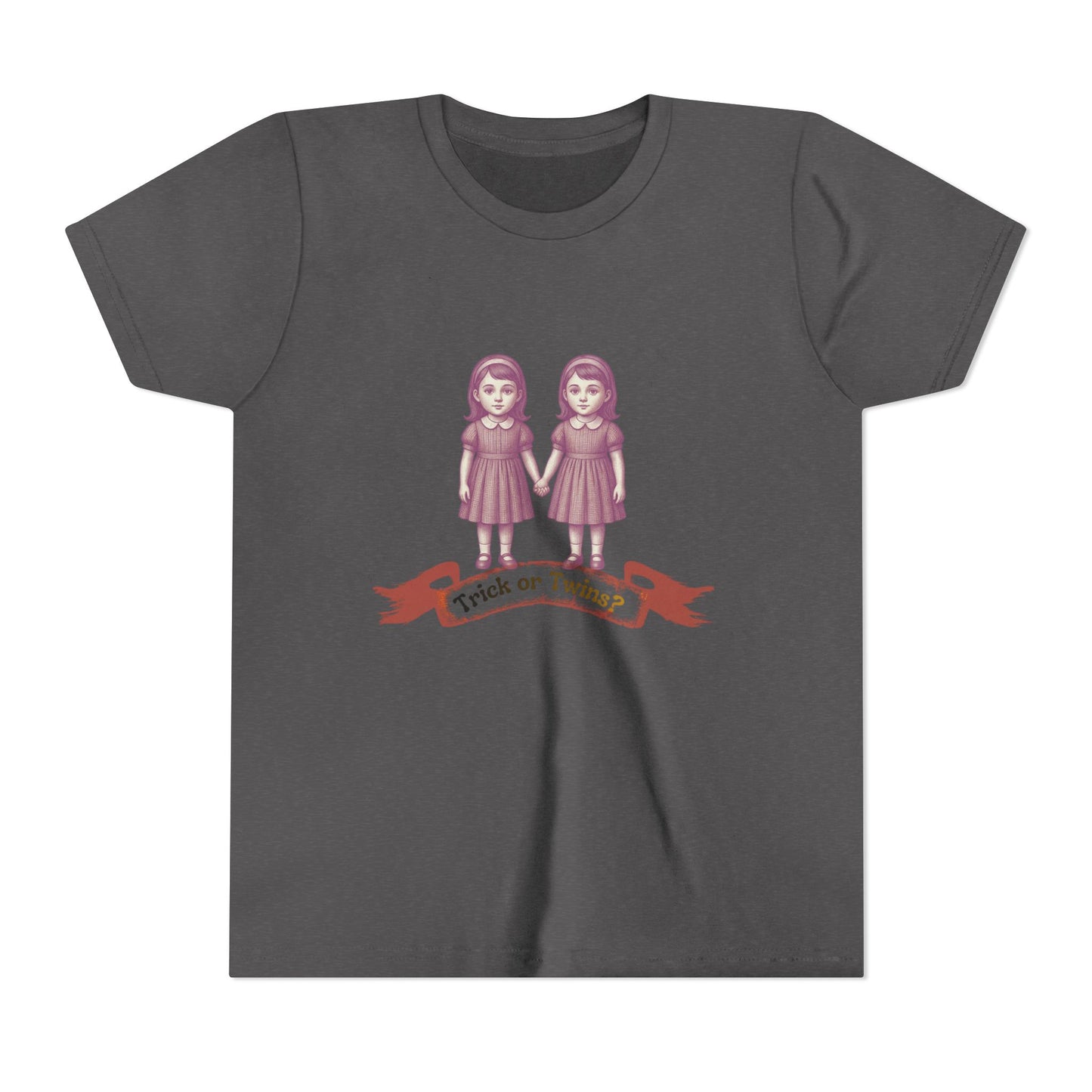 Horror Movie (The Shinning) — “Trick or Twins” Halloween Ghost -Twin Teen Girl Graphic