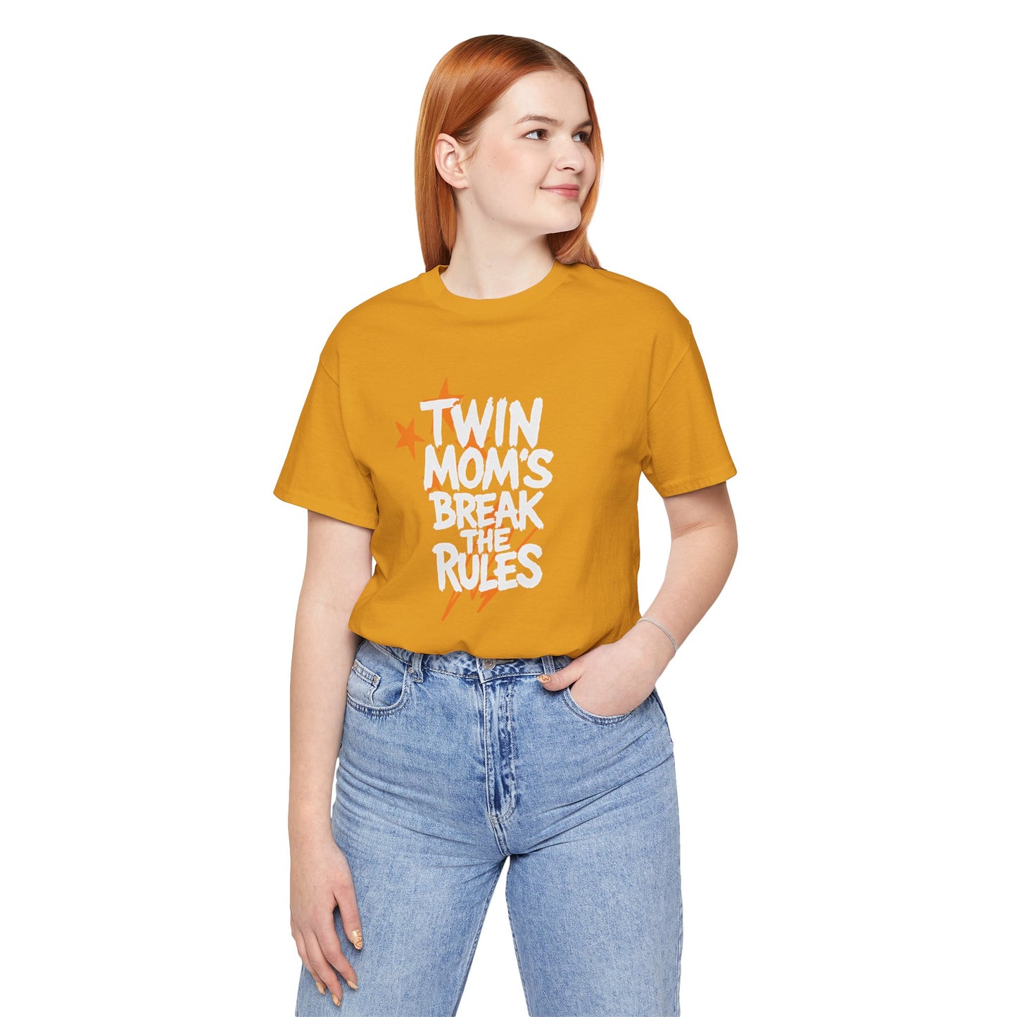 Twin Mom's Break the Rules T‑Shirt — Funny Twin Mama Gift