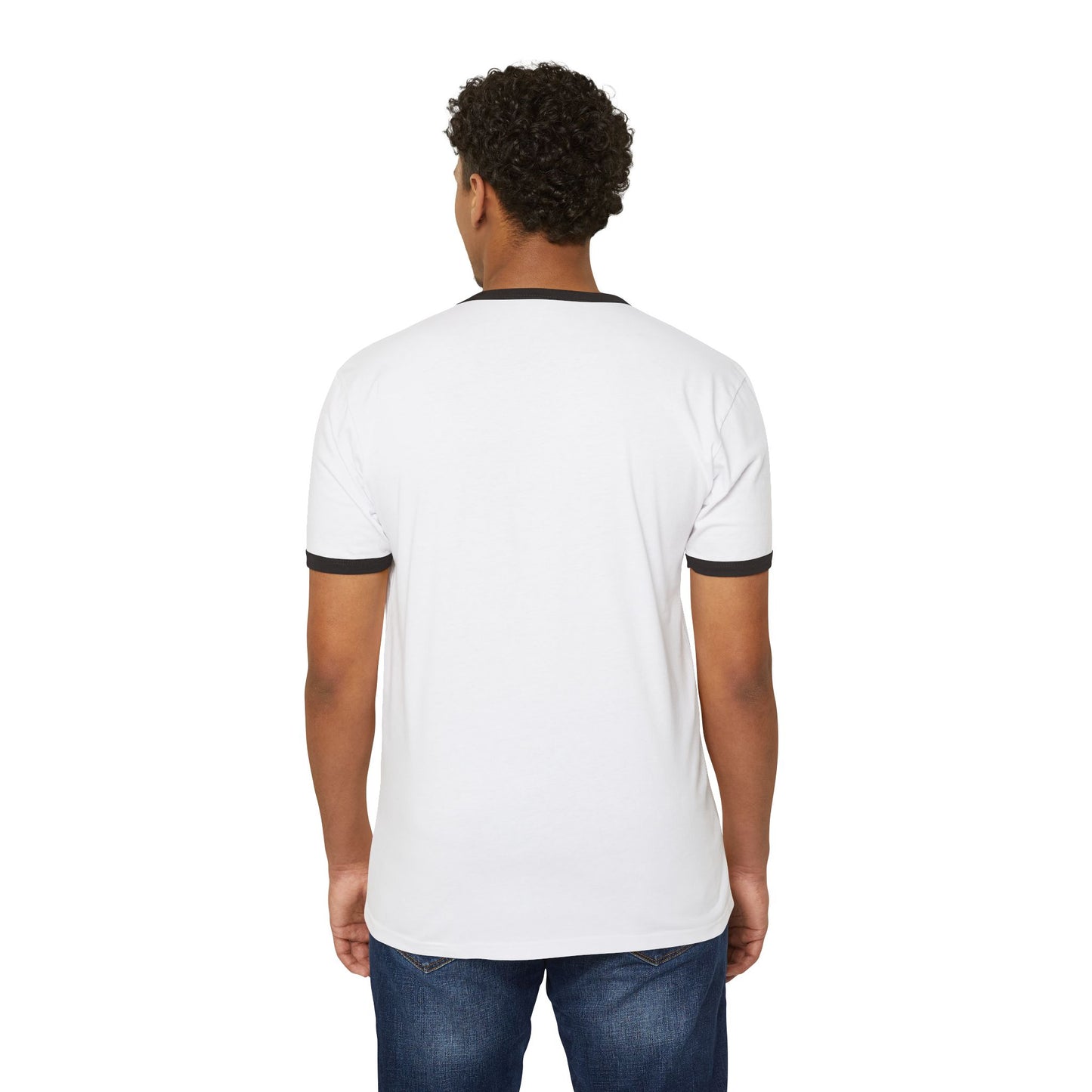 Twin Grandpa Ringer T‑Shirt — Cool Graffiti Grandpa Gift
