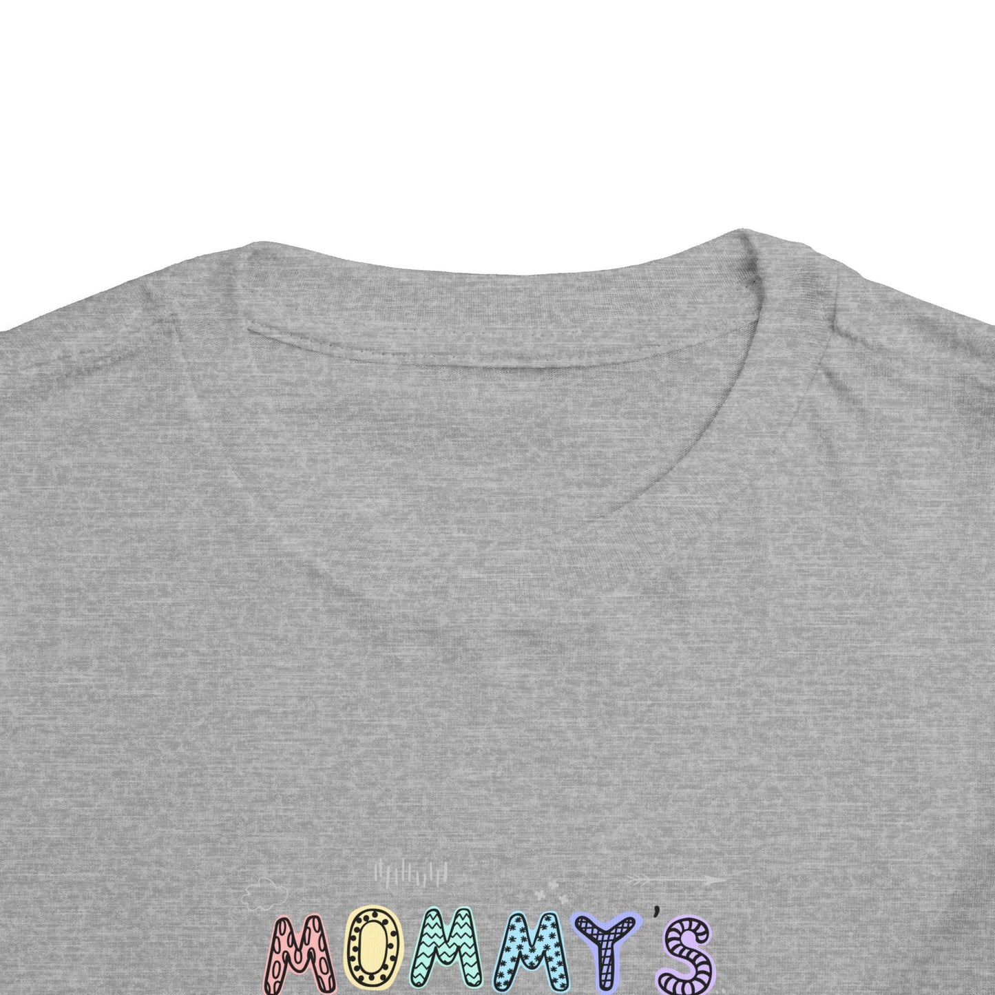 Toddler Tee — "Mommy's Little Monsters" Cute Pastel Monster Graphic