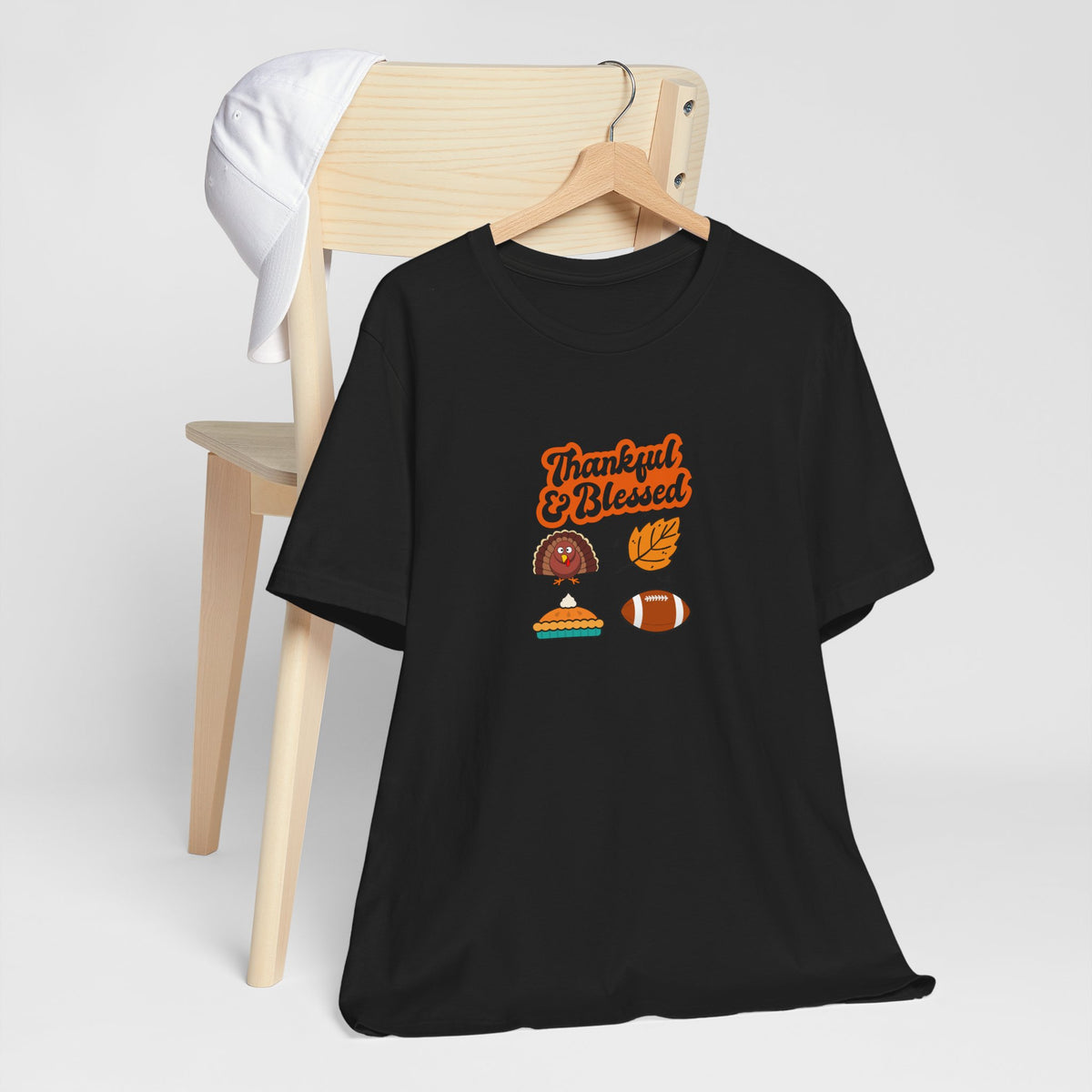 Thankful & Blessed Thanksgiving T-Shirt