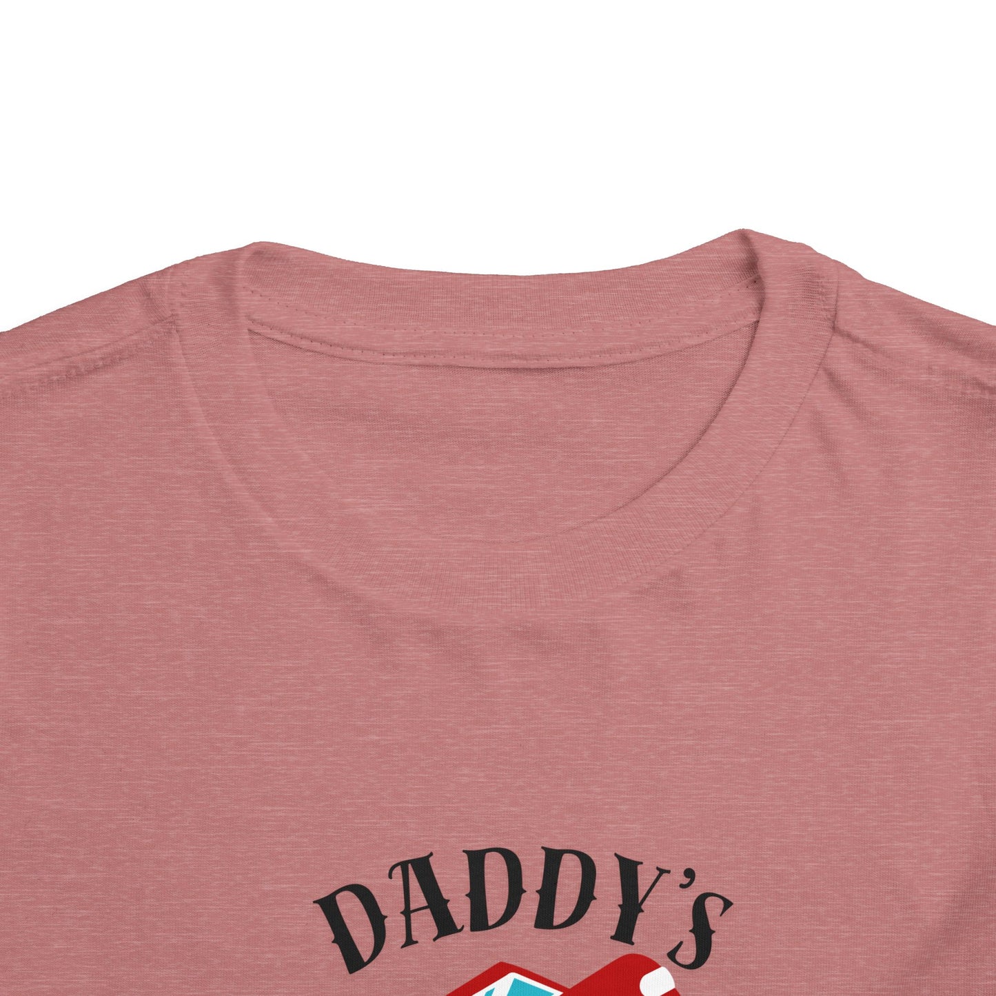 Toddler Tee — "Daddy's Monster Truck" Graphic Shirt