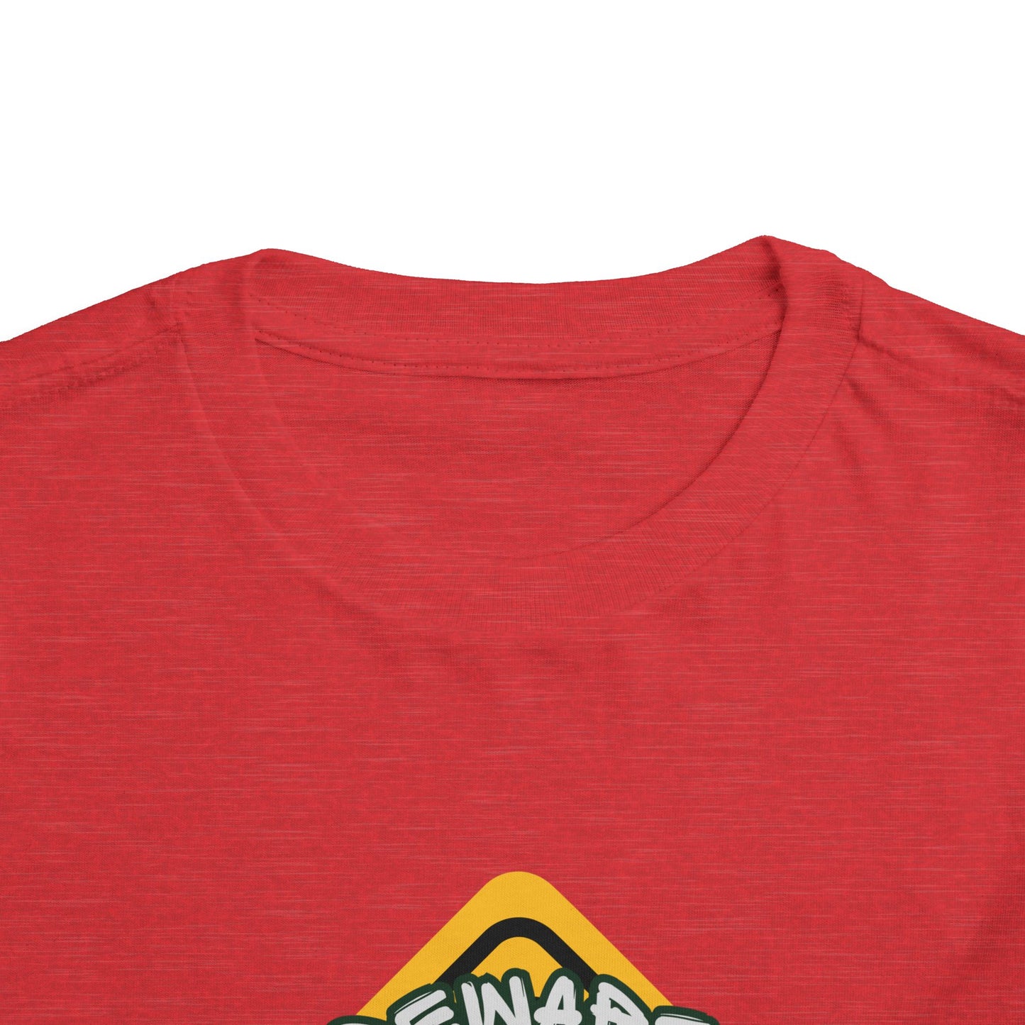 Toddler Tee — "Beware of Twinadoes" Yellow Warning Sign Kids Shirt