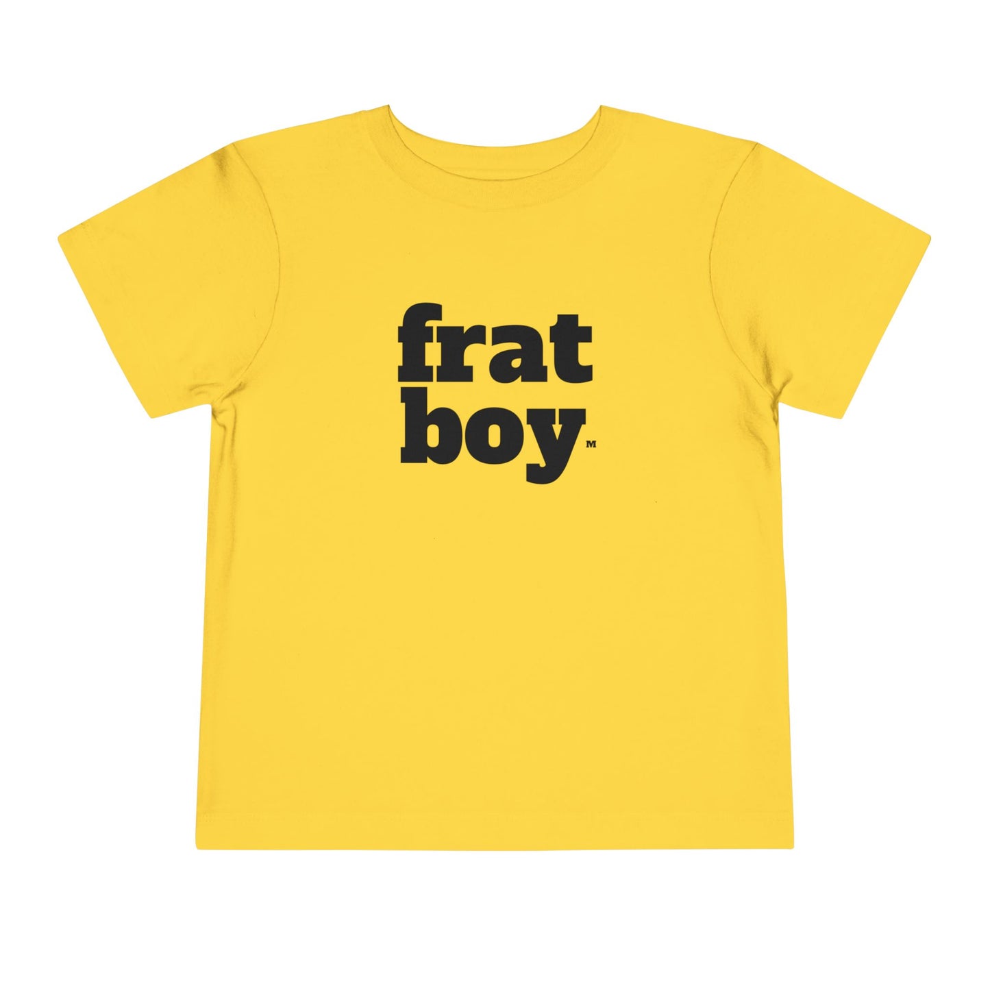 Fraternal Twin- Frat Boy -Toddler Tee — "frat boy" Front & "Time to Party" Back Graphic